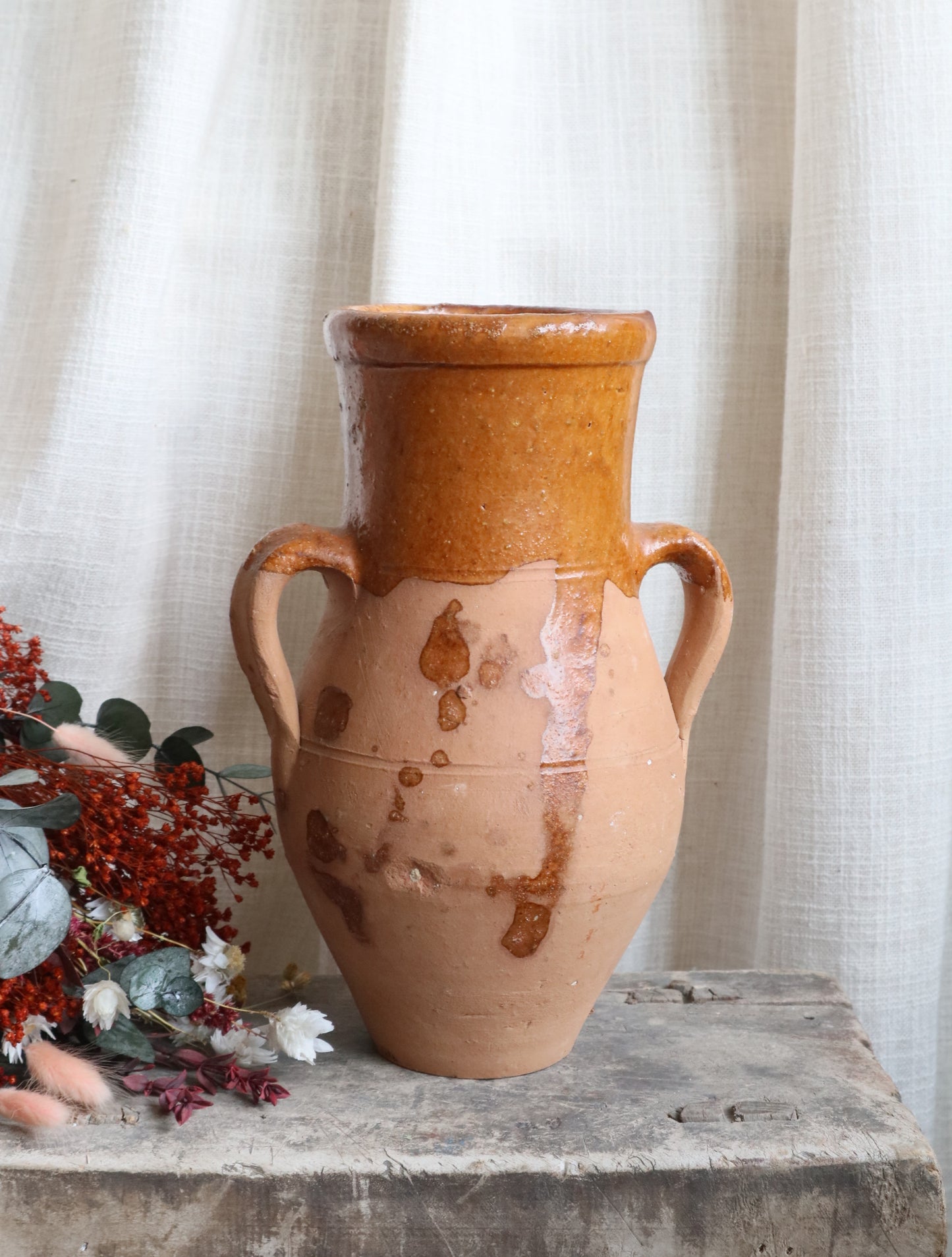 Antique Terracotta Large Vase