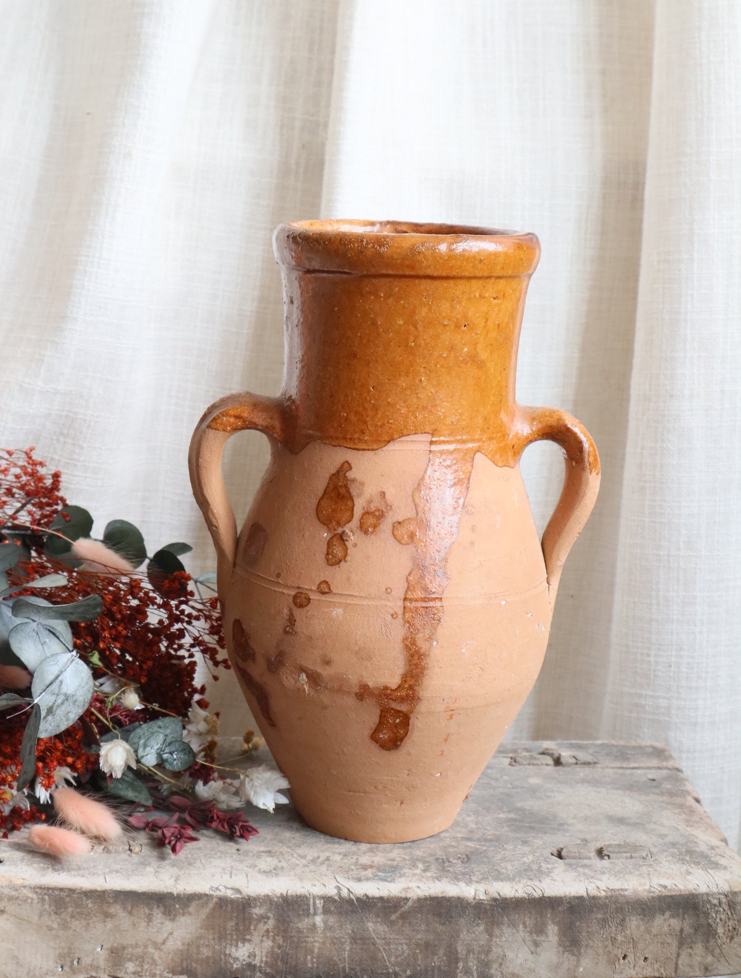 Antique Terracotta Large Vase