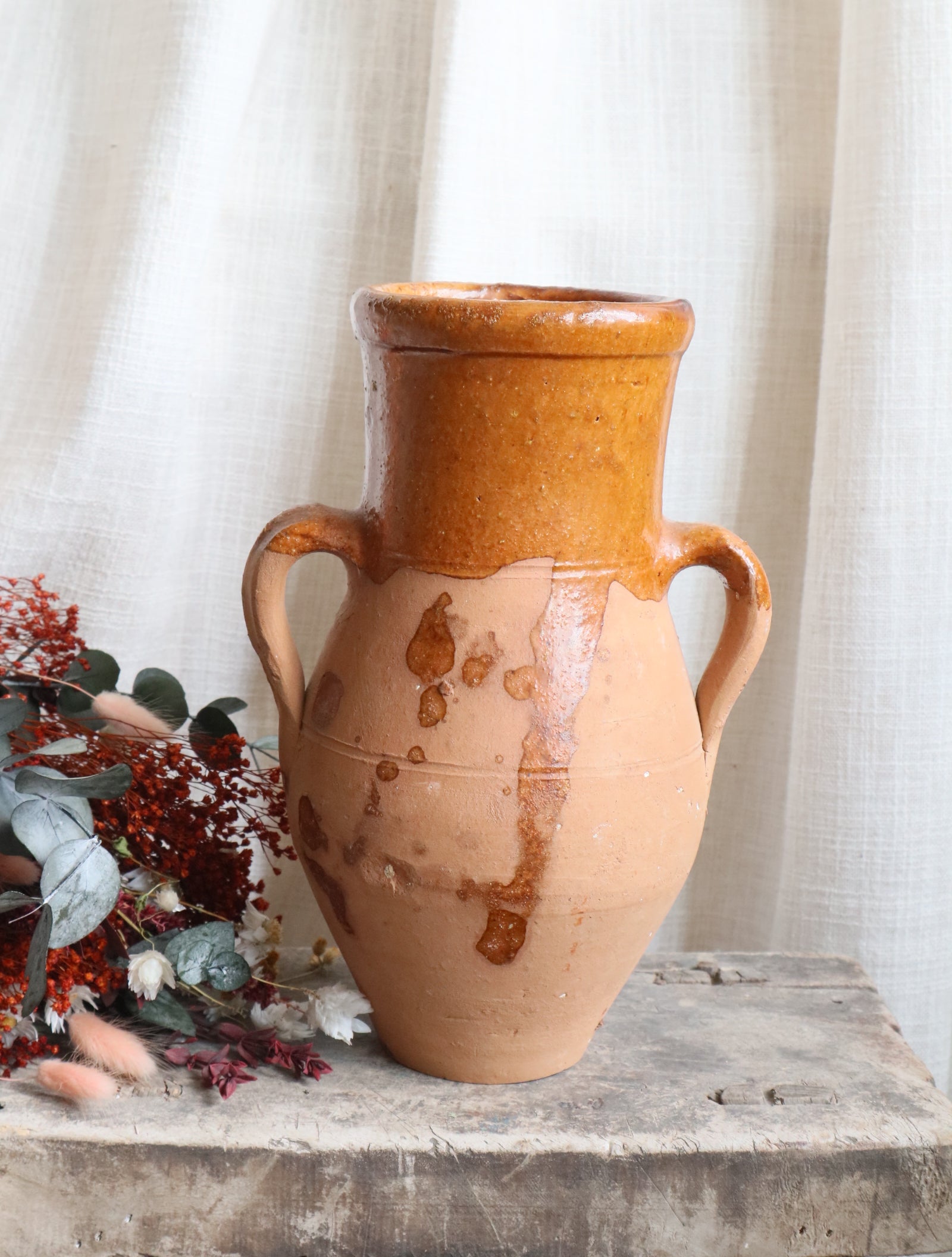 Antique Terracotta Large Vase