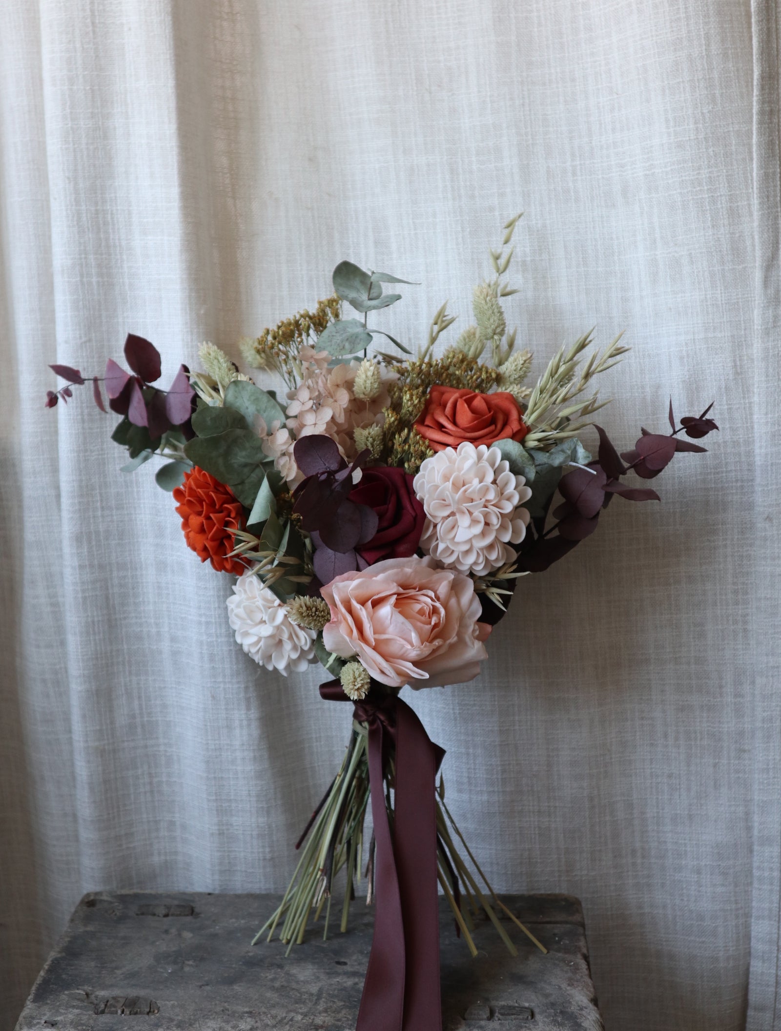 Matilda Dried Wedding Flower Bouquet