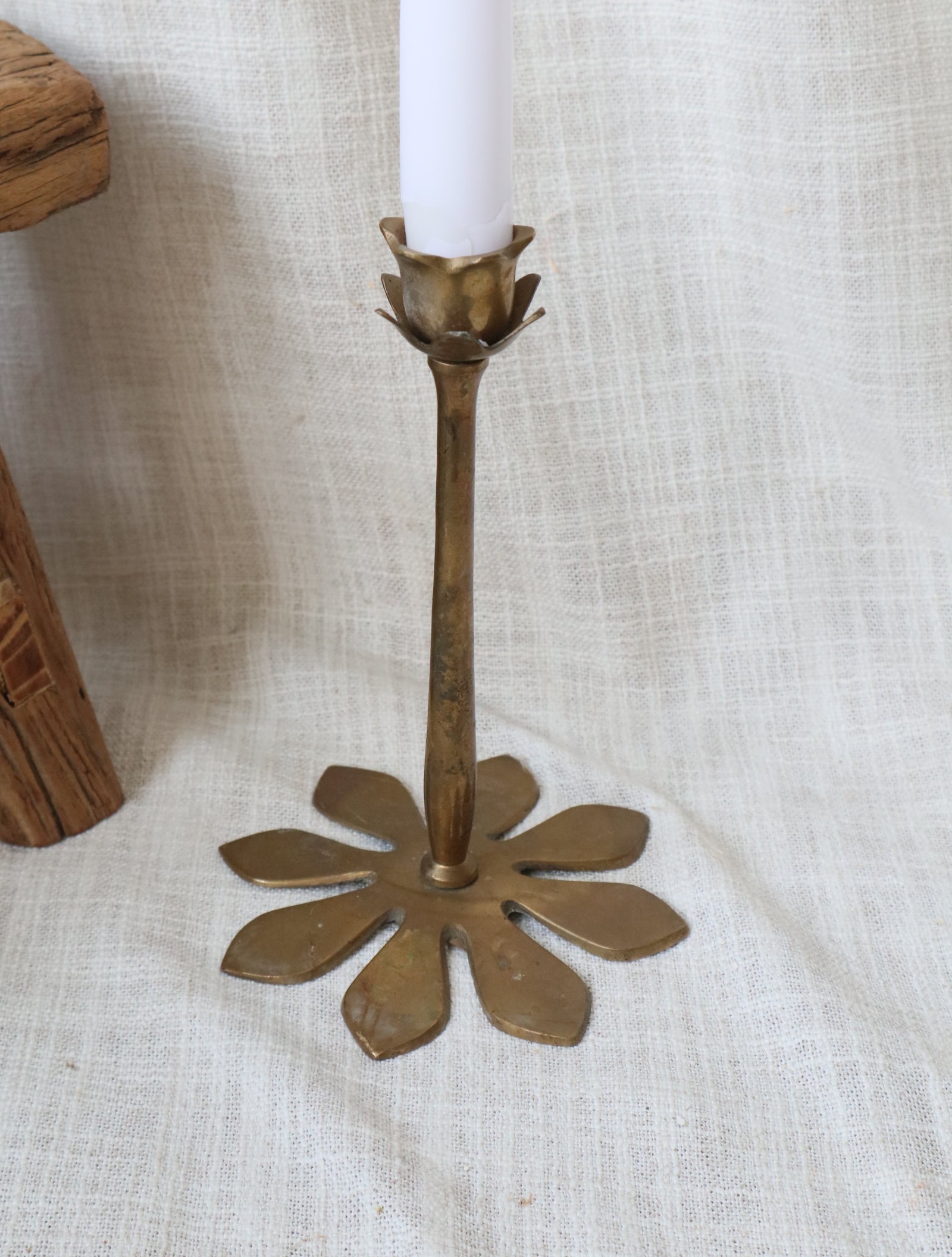 Flower Antique Candlestick