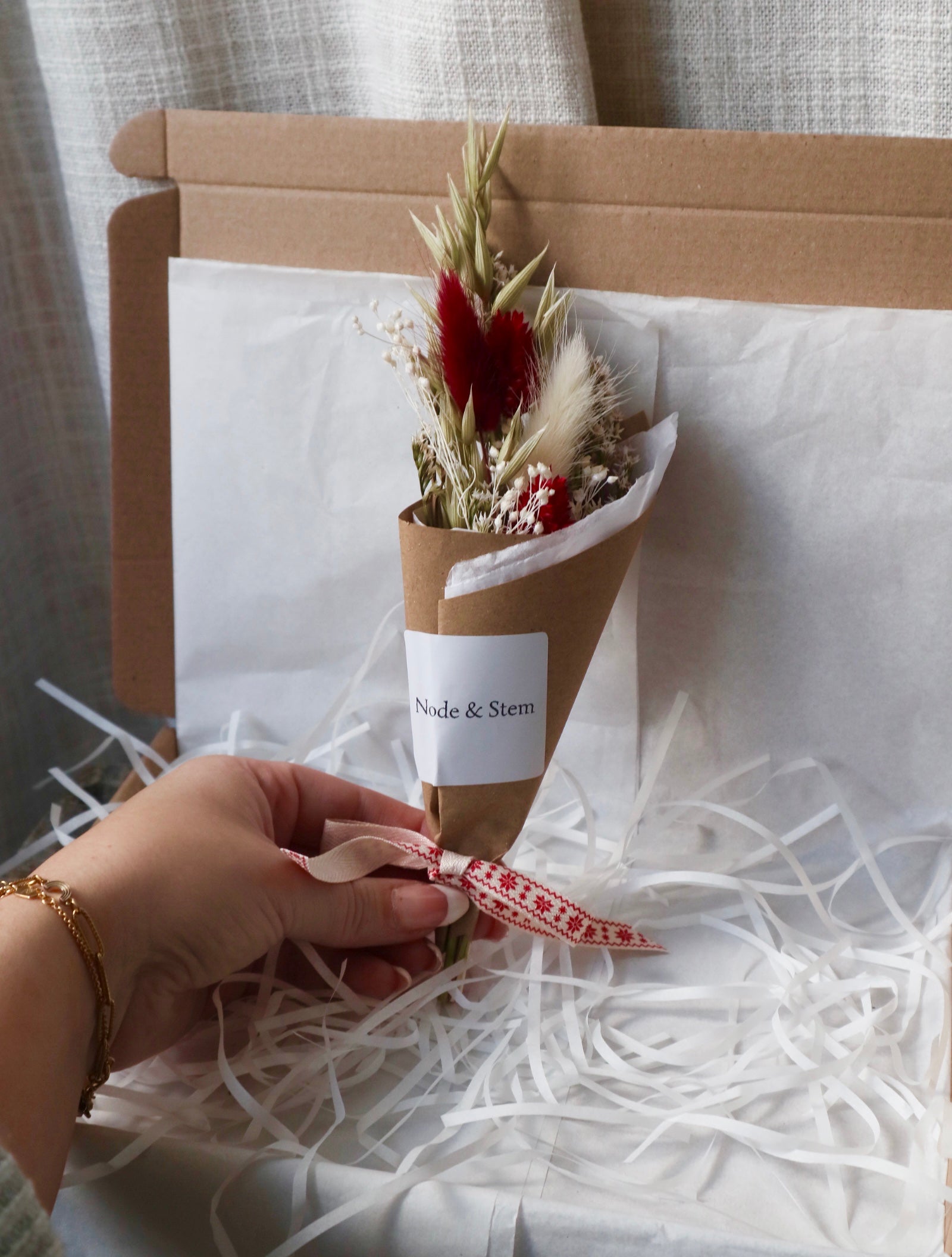 Mini Christmas Dried Flower bouquet