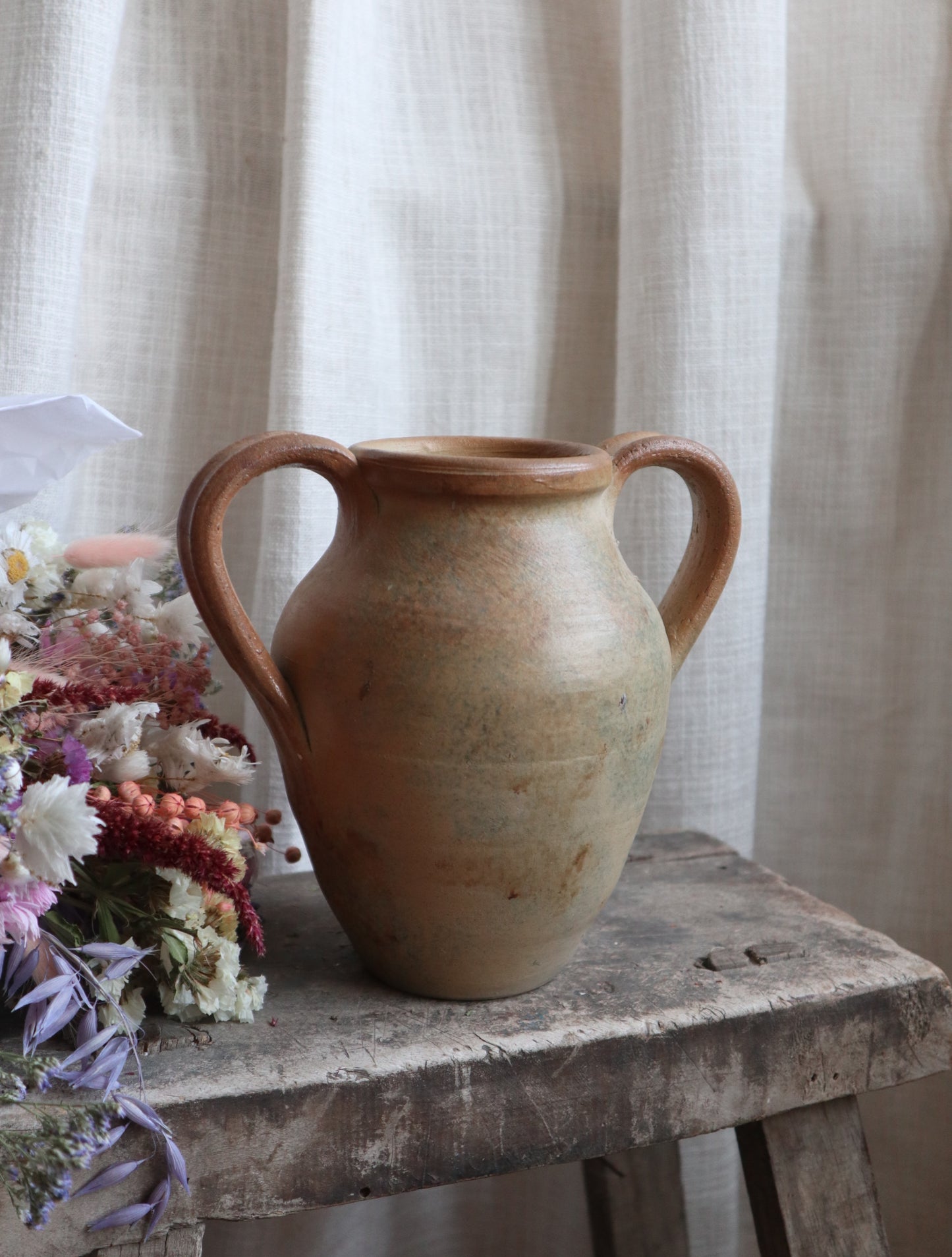 Antique Twin Handle Vase