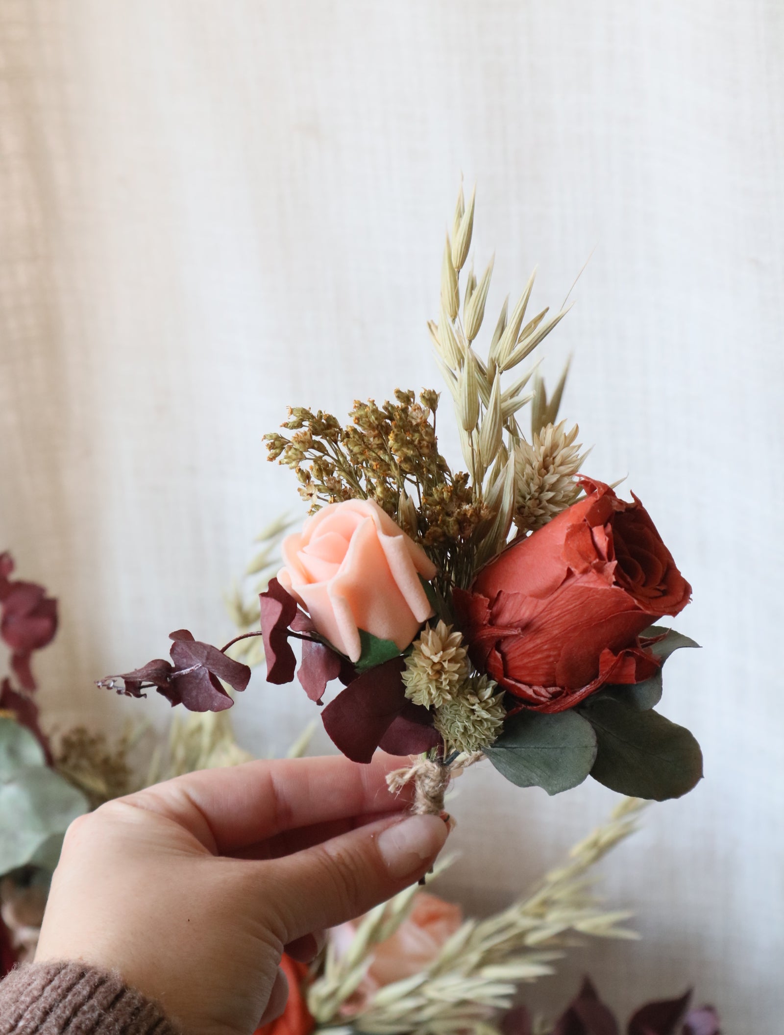 Matilda Dried Wedding Flower Bouquet