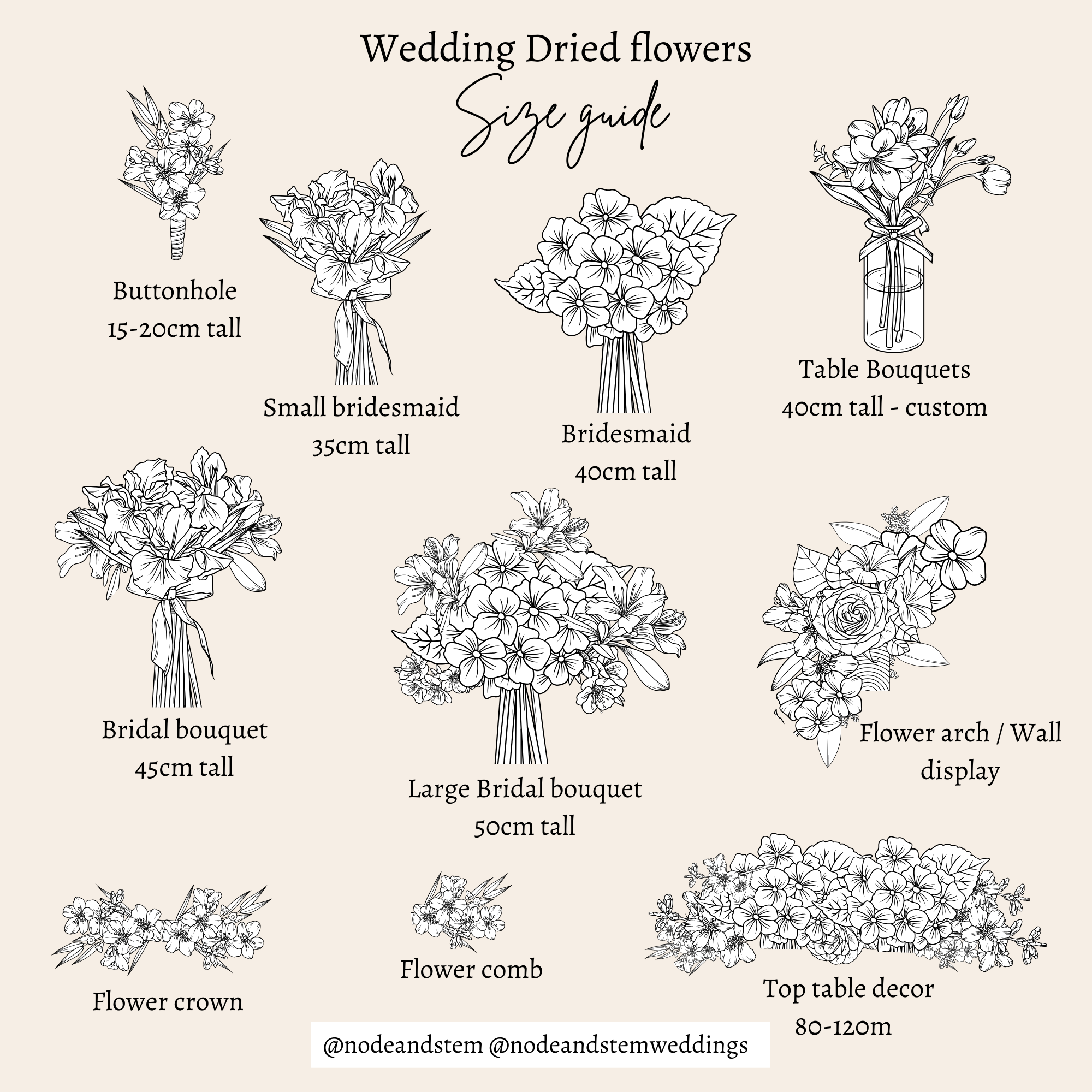 Lily | Luxury Neutral White Bridal Bouquet