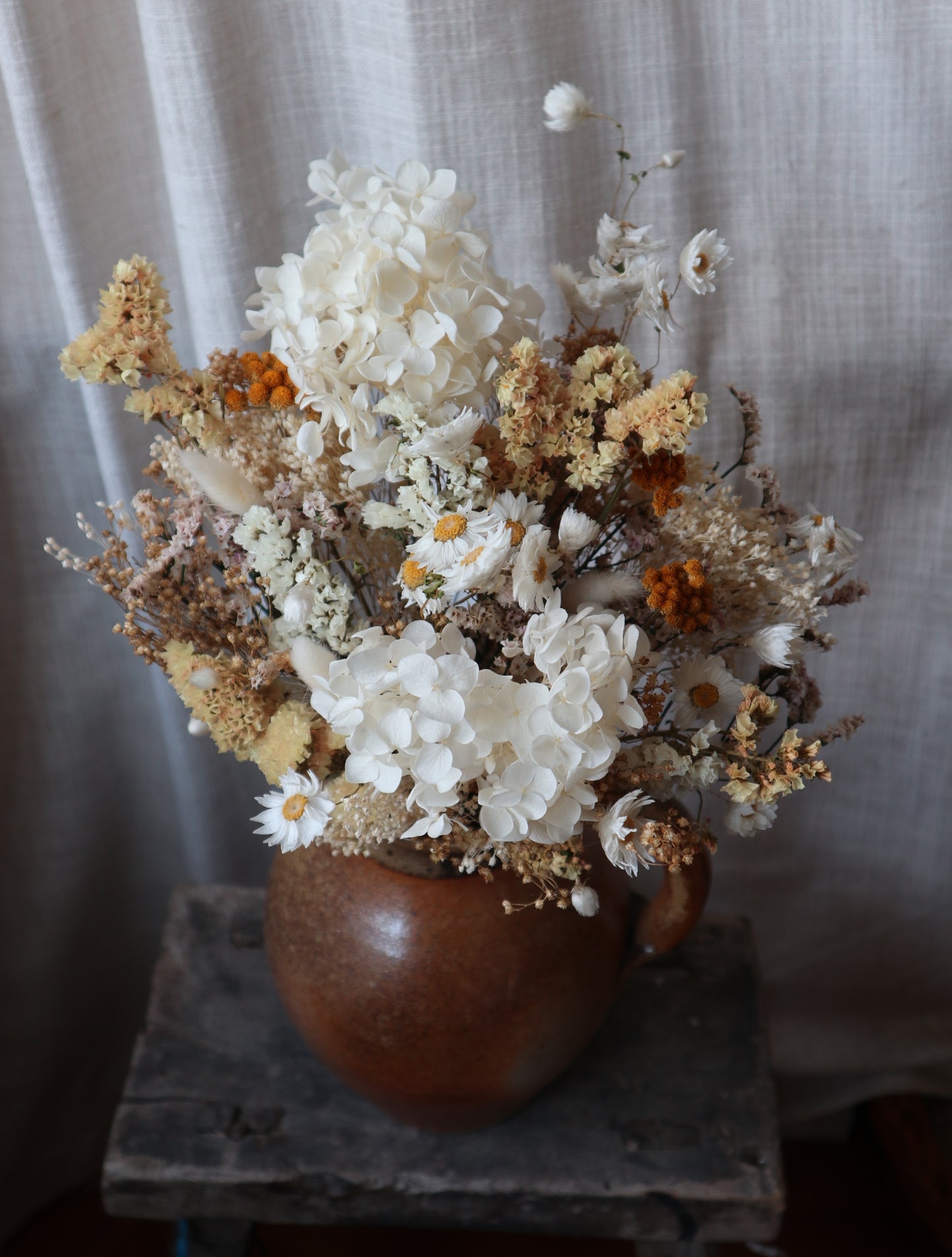 Buttercup Dried Flower Bouquet