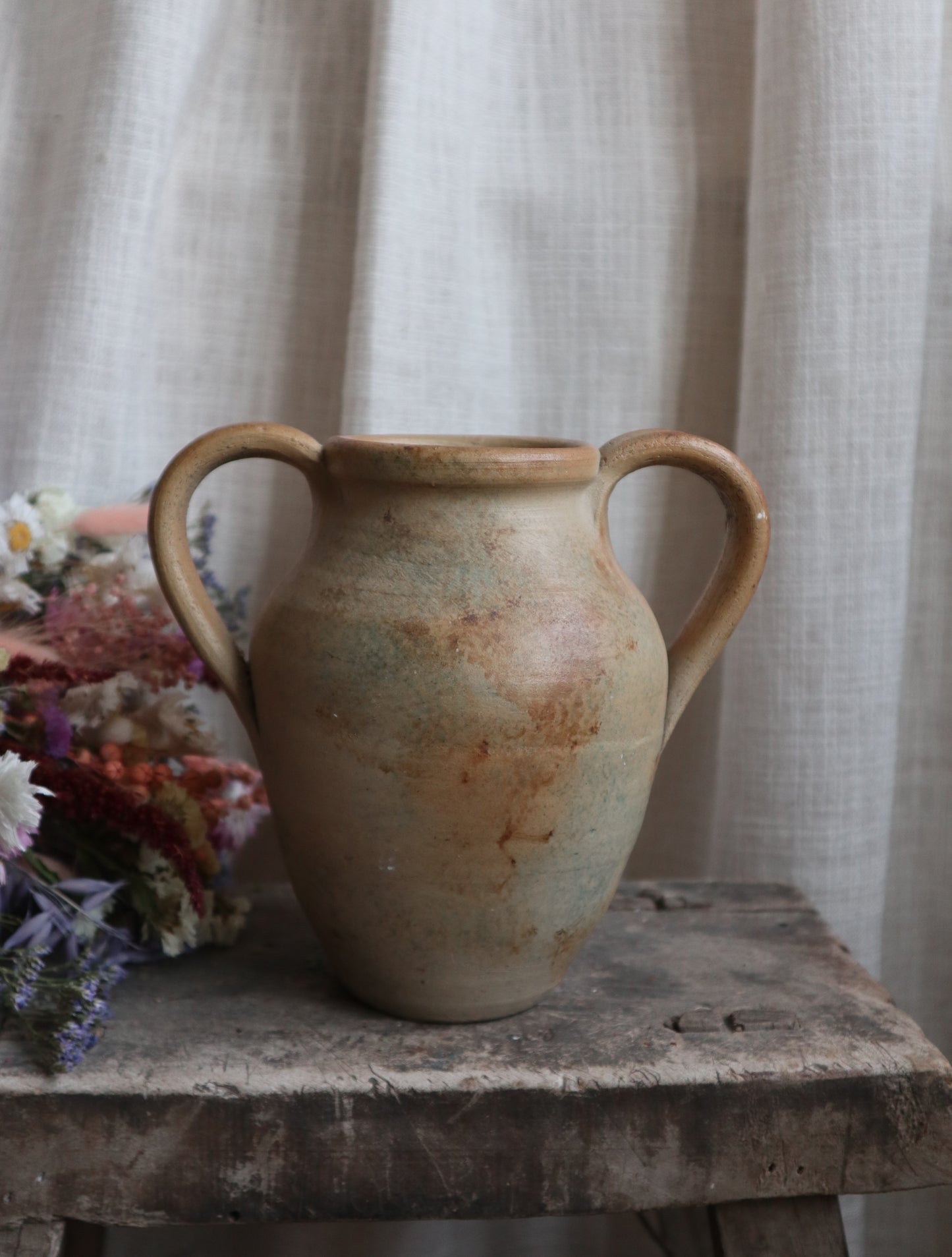 Antique Twin Handle Vase