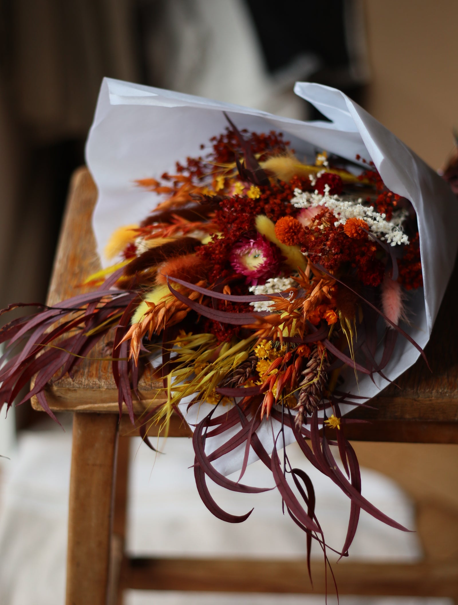 Nancy Bright Autumn Dried flowers