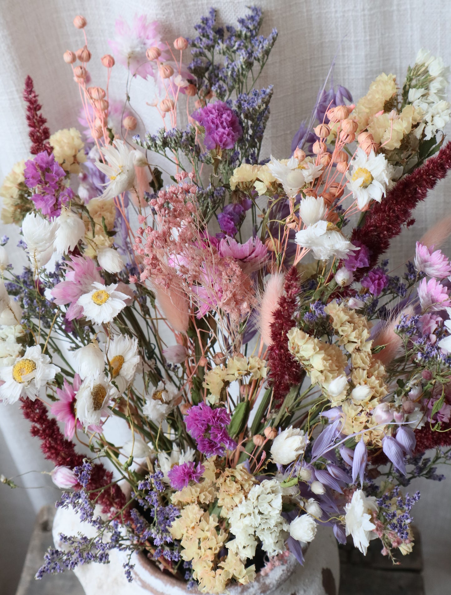 Blush Dried Flower Bouquet