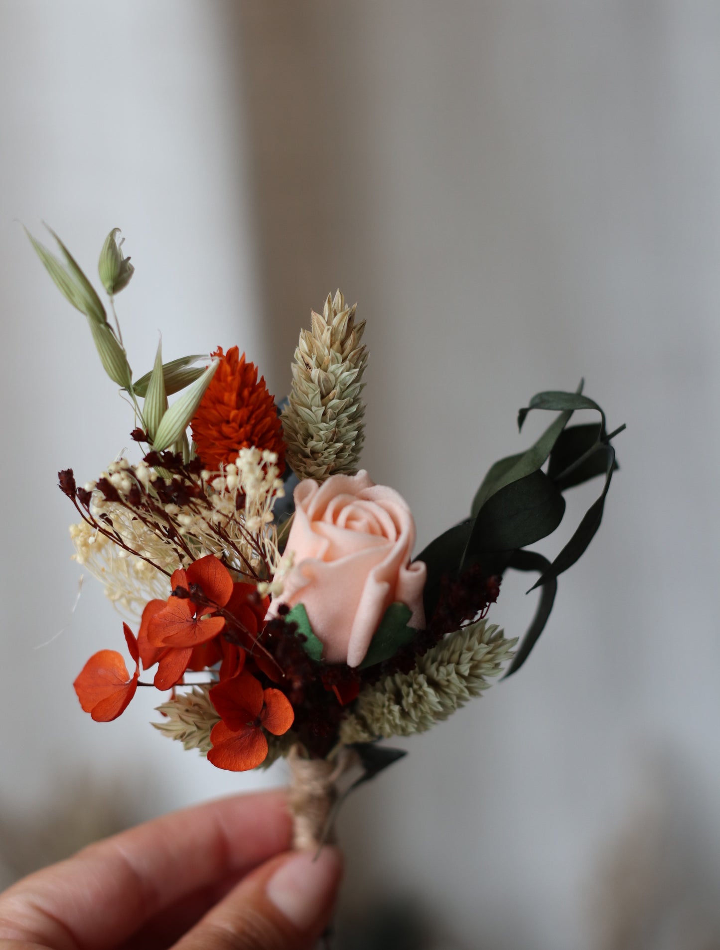 Edith | Autumn Dried Wedding Bouquet,