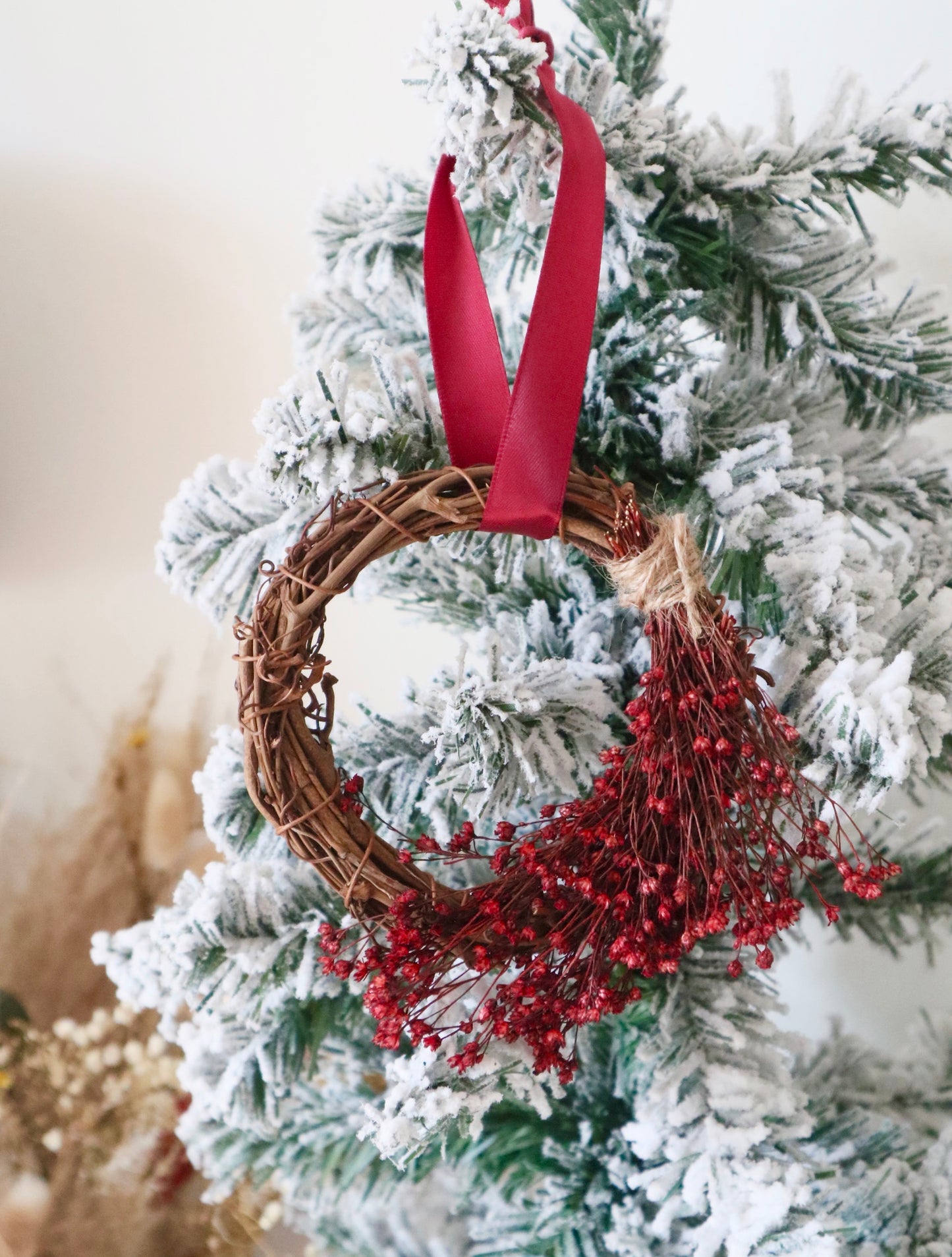 Mini Dried Flower Wreaths