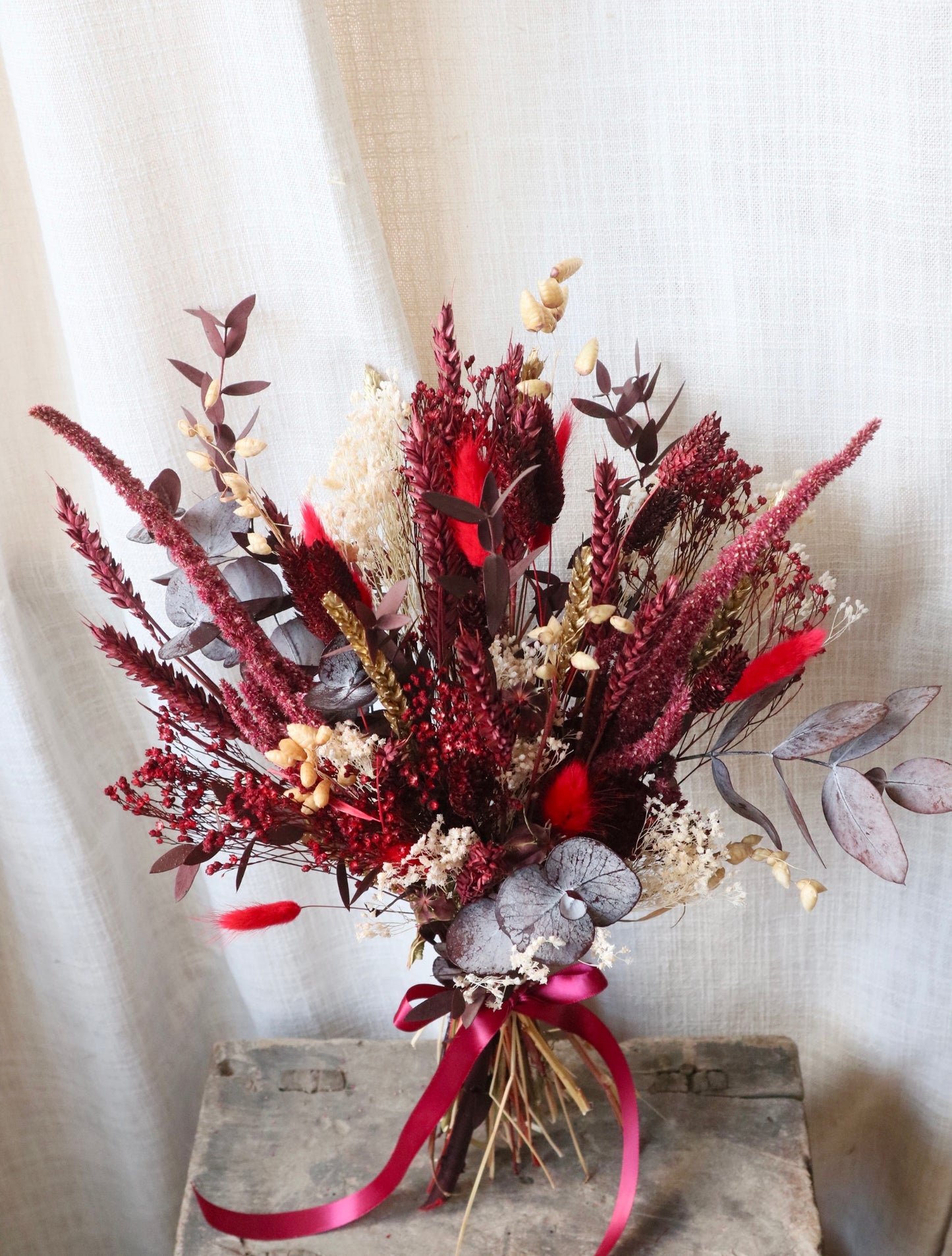 Bell | Christmas Dried Flower Bouquet