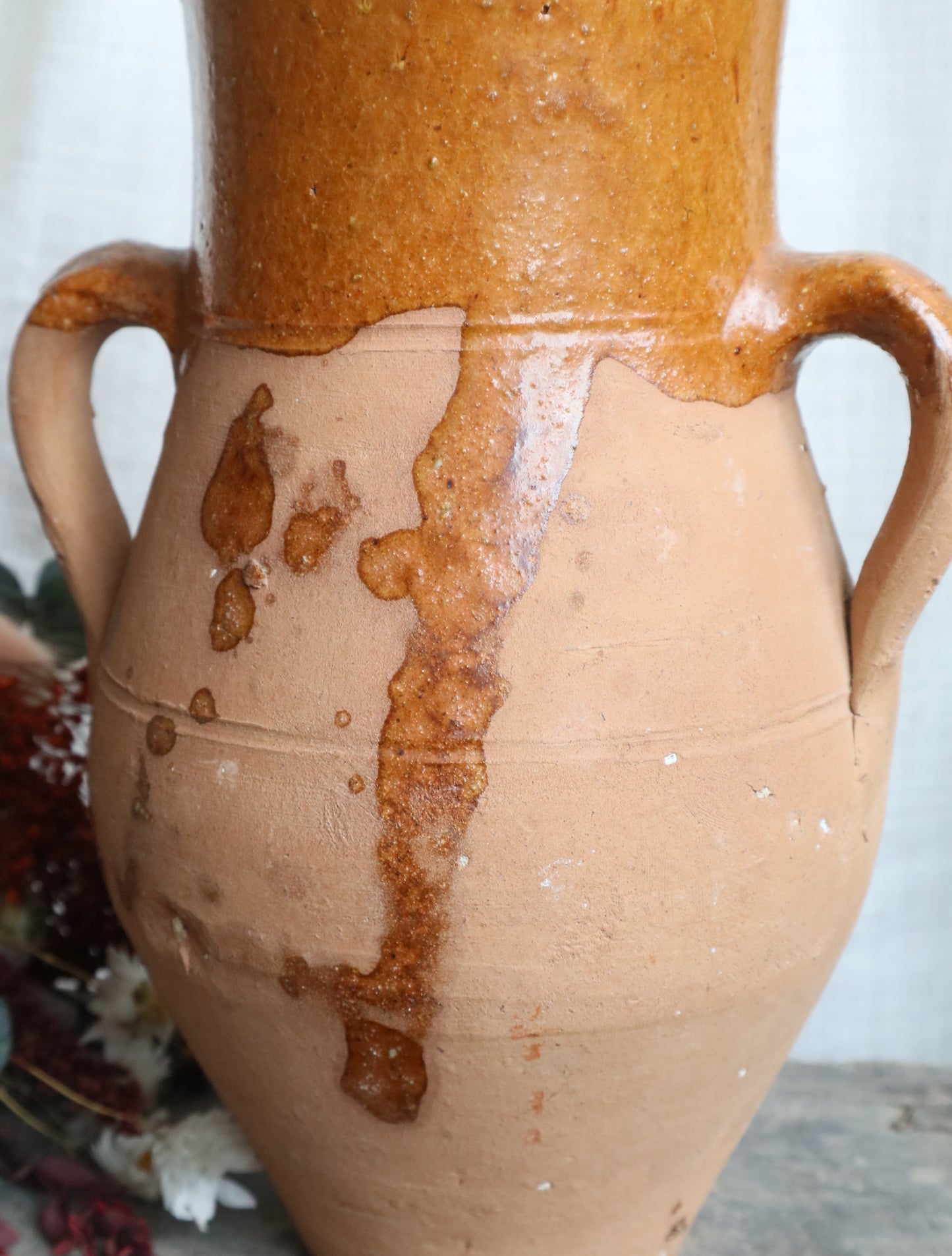Antique Terracotta Large Vase