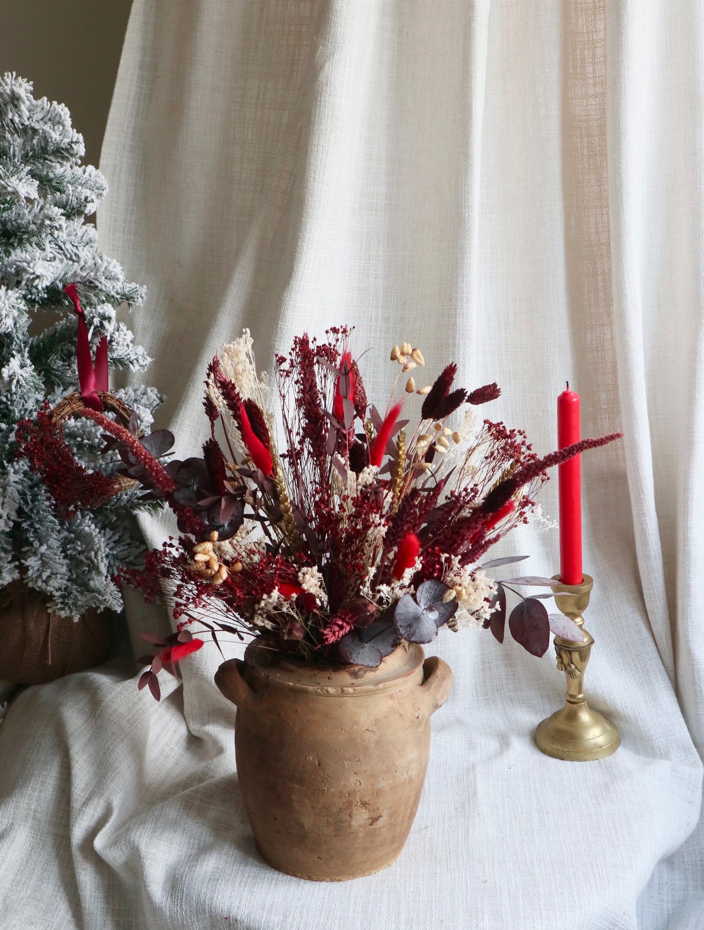 Bell | Christmas Dried Flower Bouquet