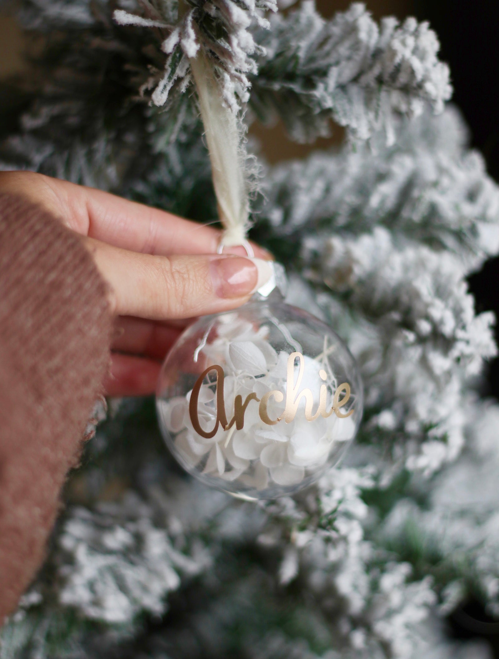 Personalised Christmas Bauble