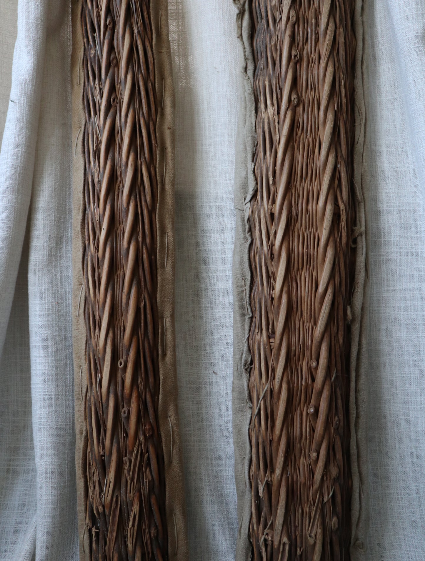 Antique French Baguette Proving Baskets