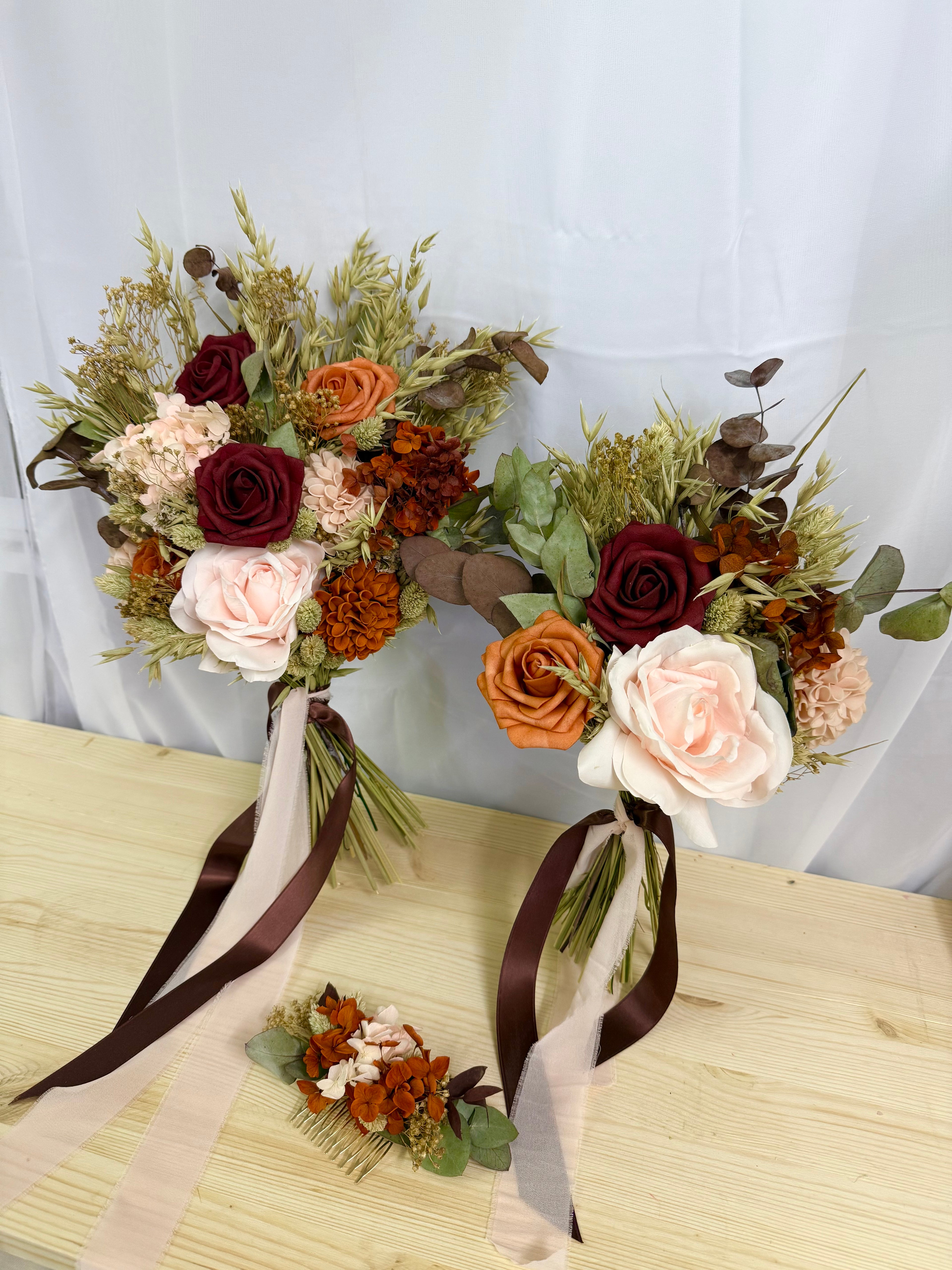 Matilda Dried Wedding Flower Bouquet