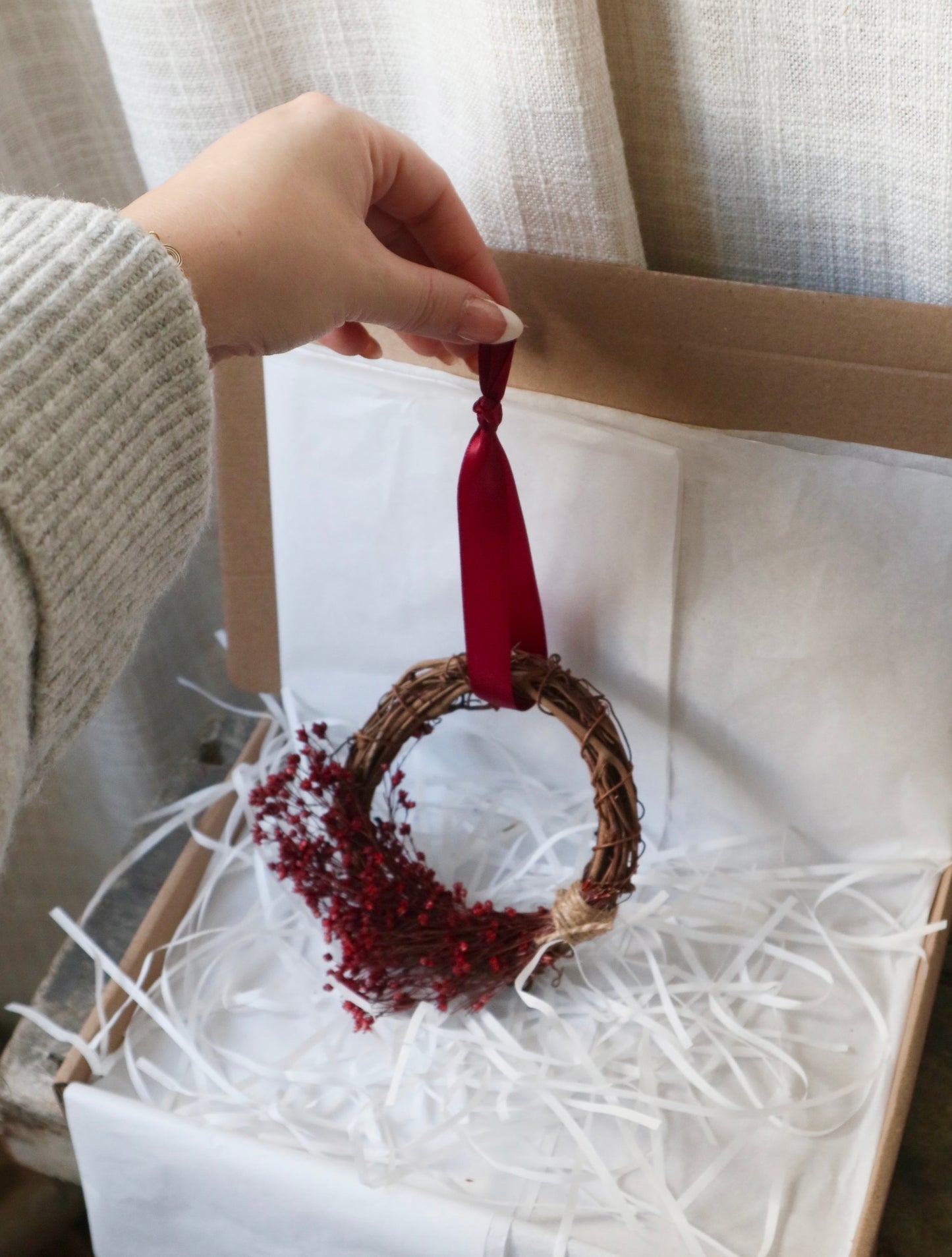 Mini Dried Flower Wreaths