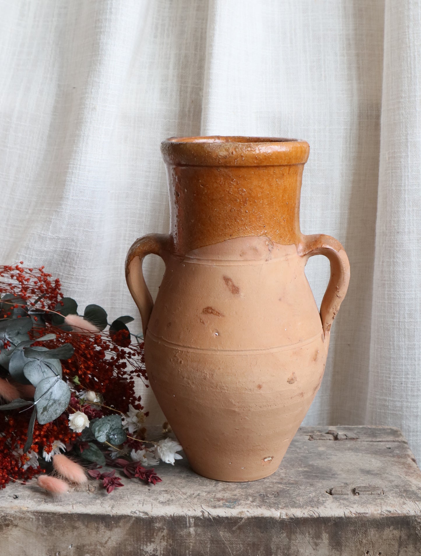 Antique Terracotta Large Vase