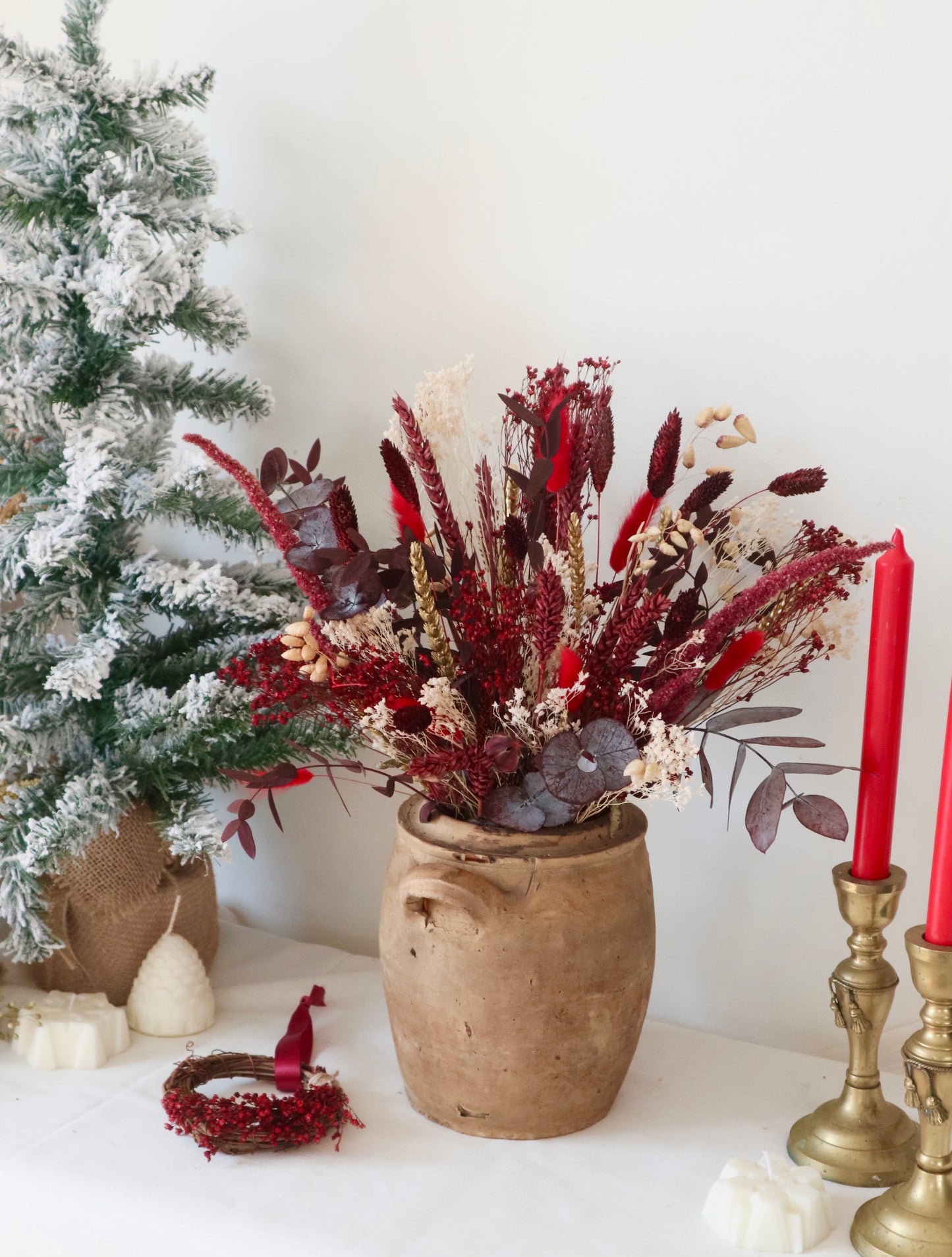 Bell | Christmas Dried Flower Bouquet