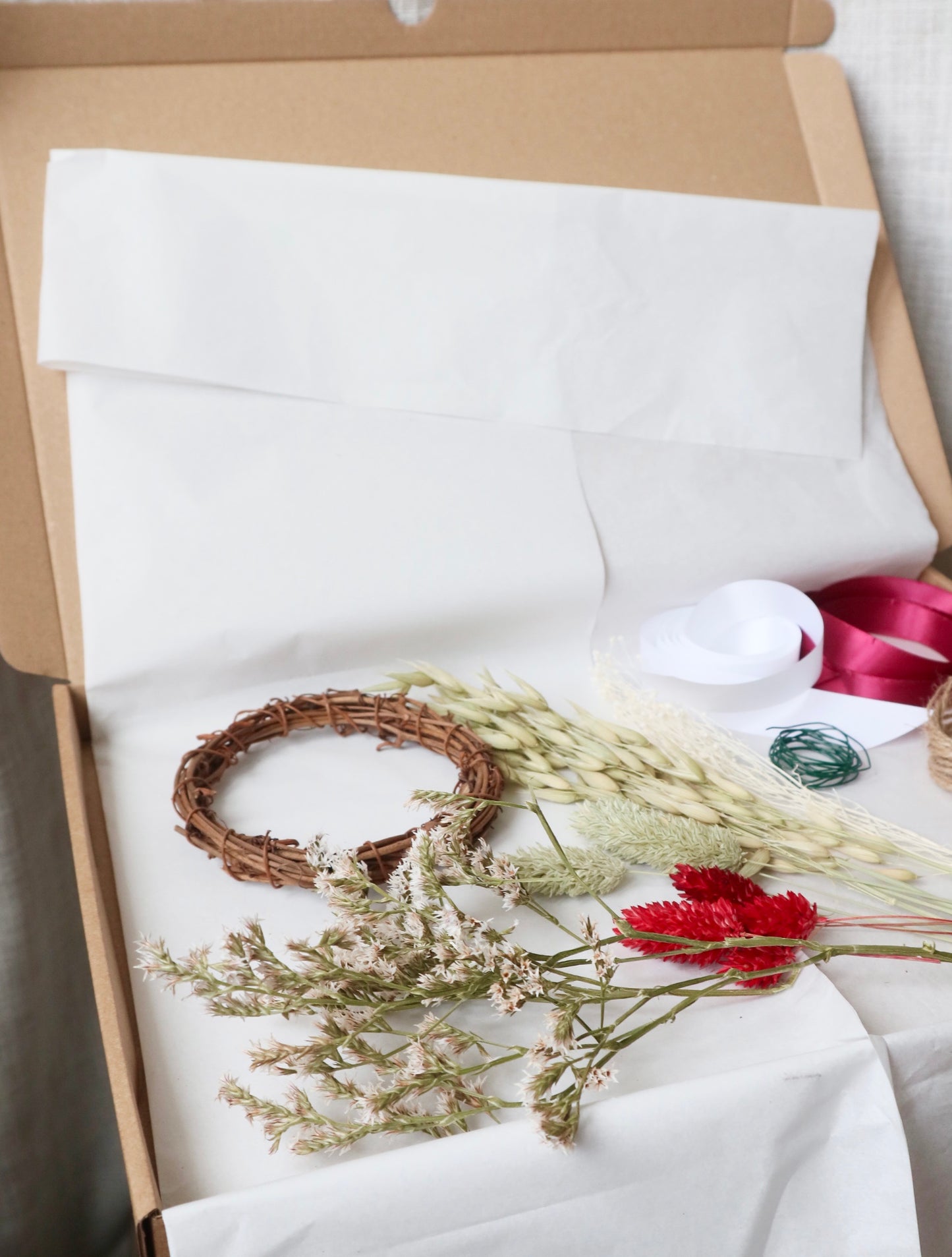 Mini DIY Dried Flower Wreath kit