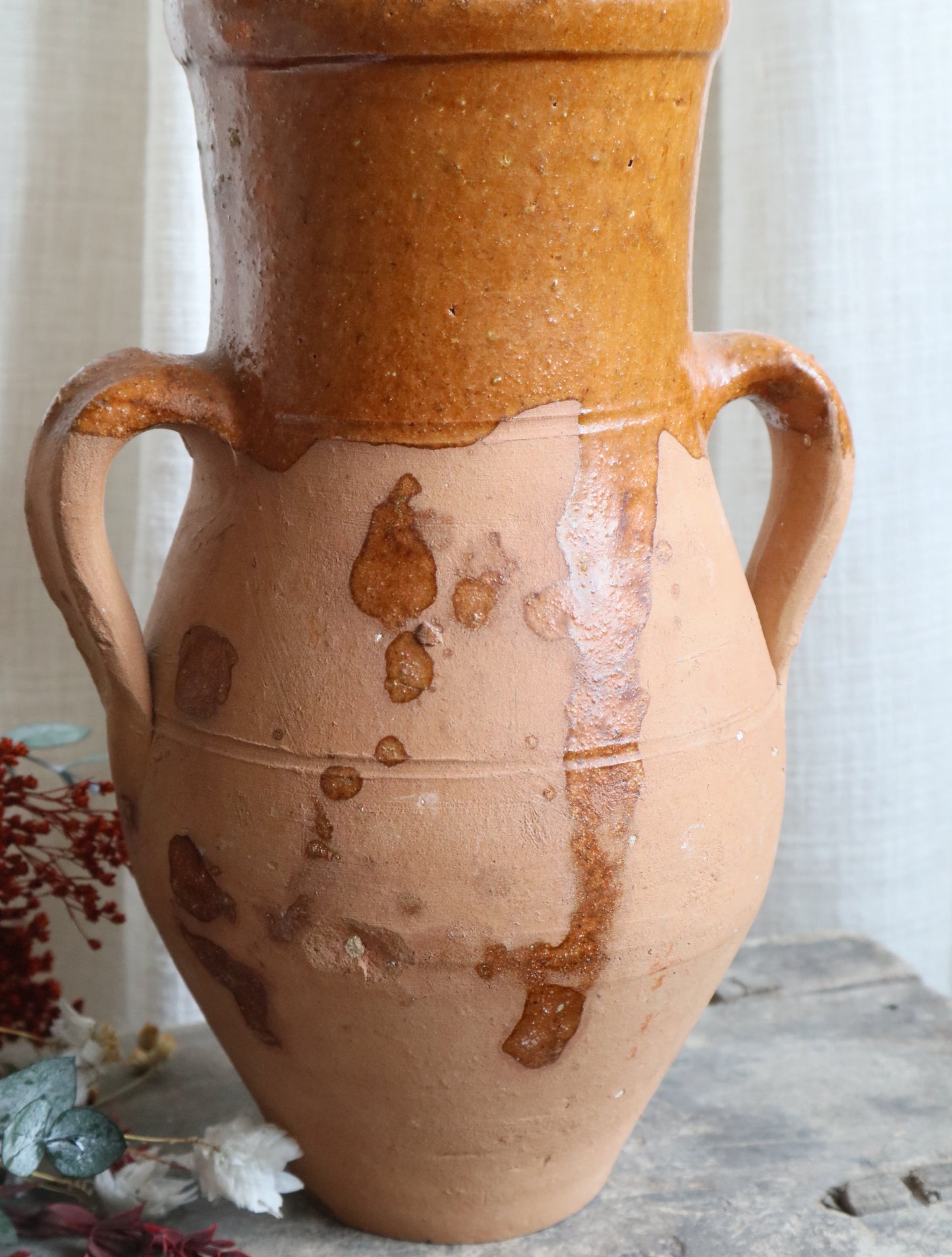 Antique Terracotta Large Vase