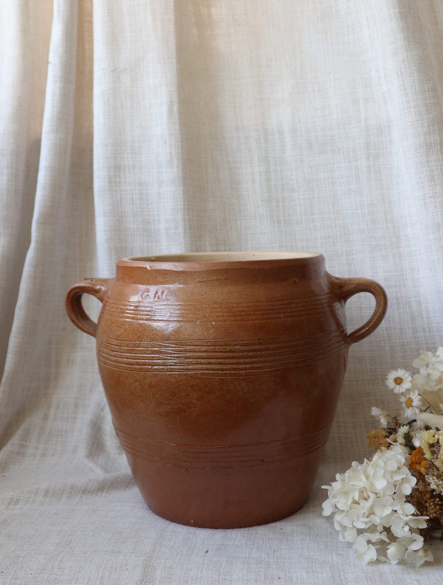 Antique French Confit Pot
