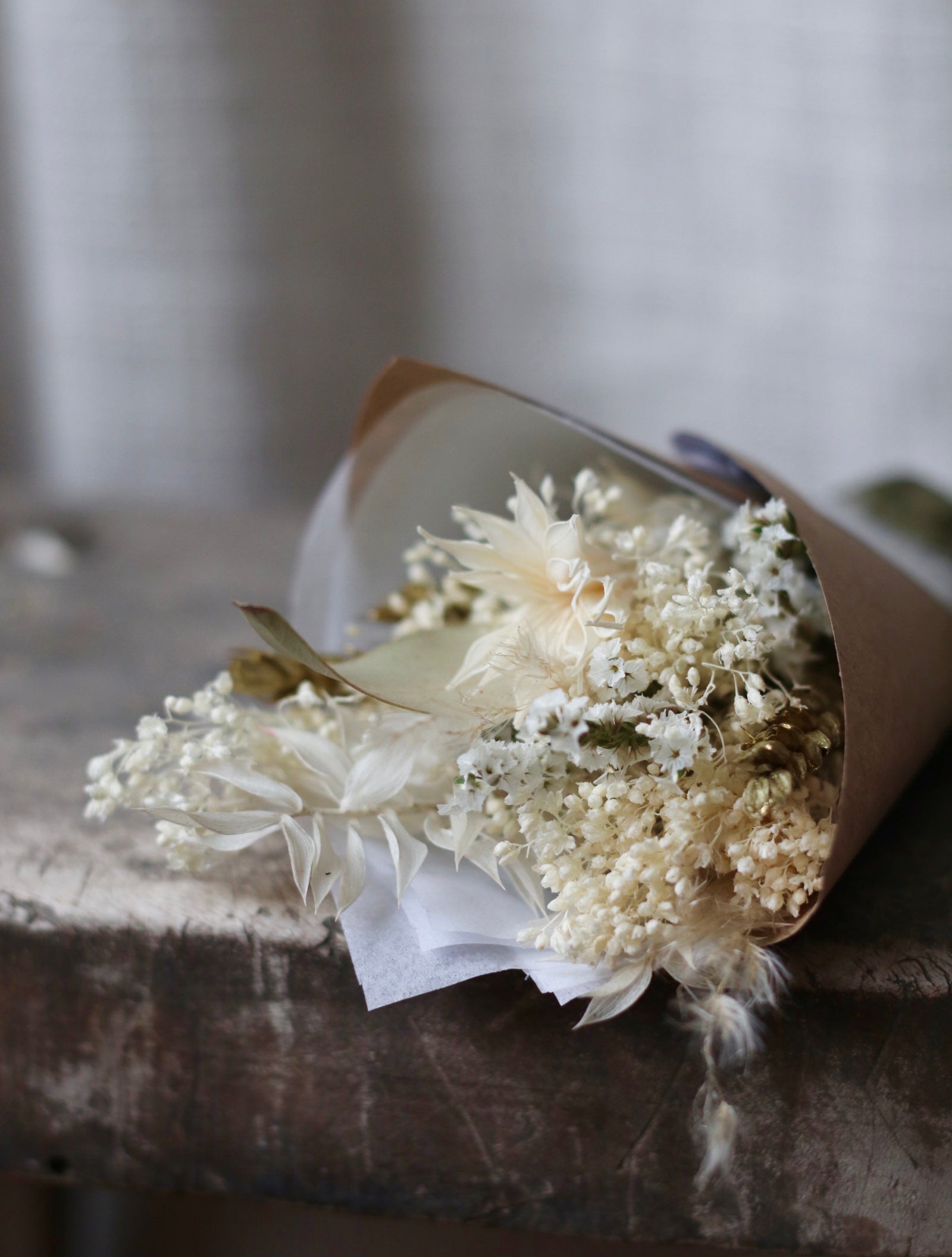 Mini Stella Pampas Christmas Bouquet