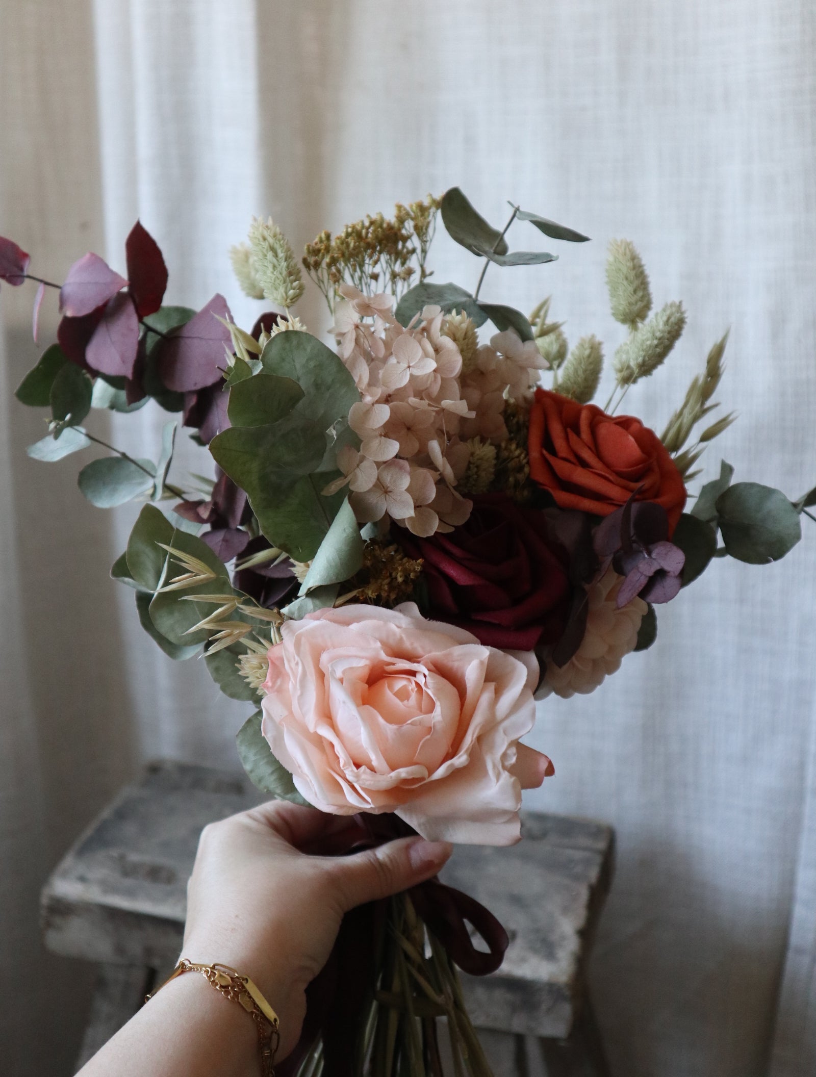 Matilda Dried Wedding Flower Bouquet