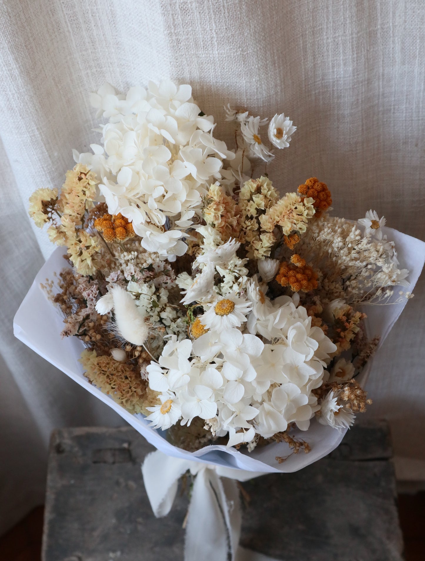 Buttercup Dried Flower Bouquet