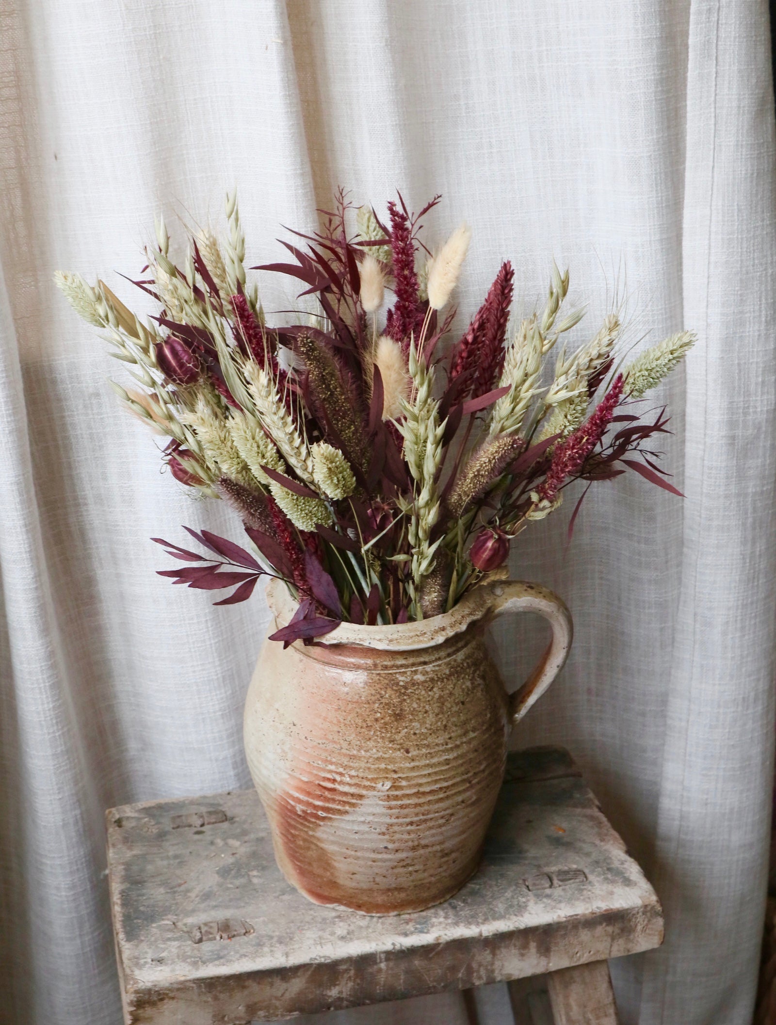 October | Autumn Dried Flower Bouquet