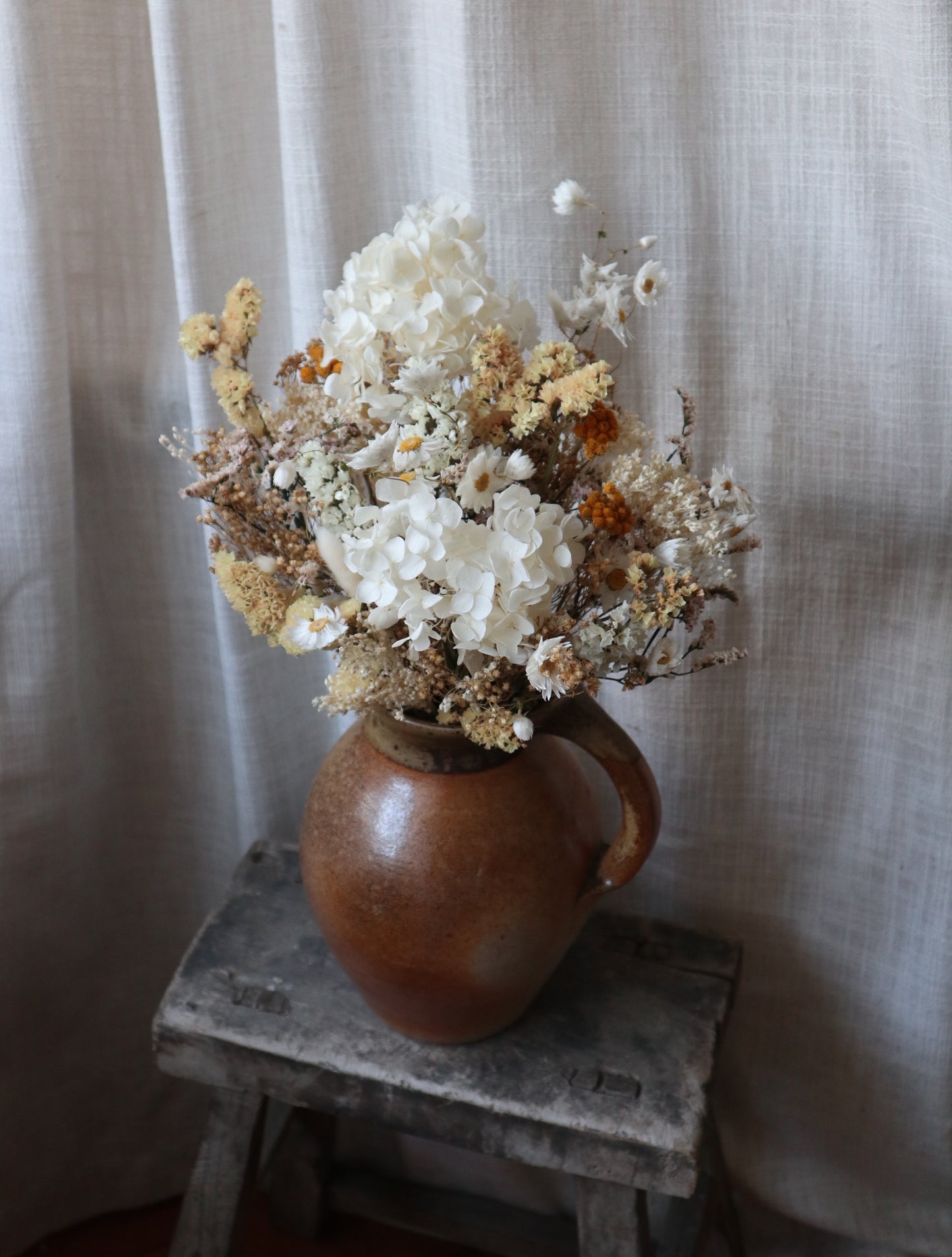 Buttercup Dried Flower Bouquet