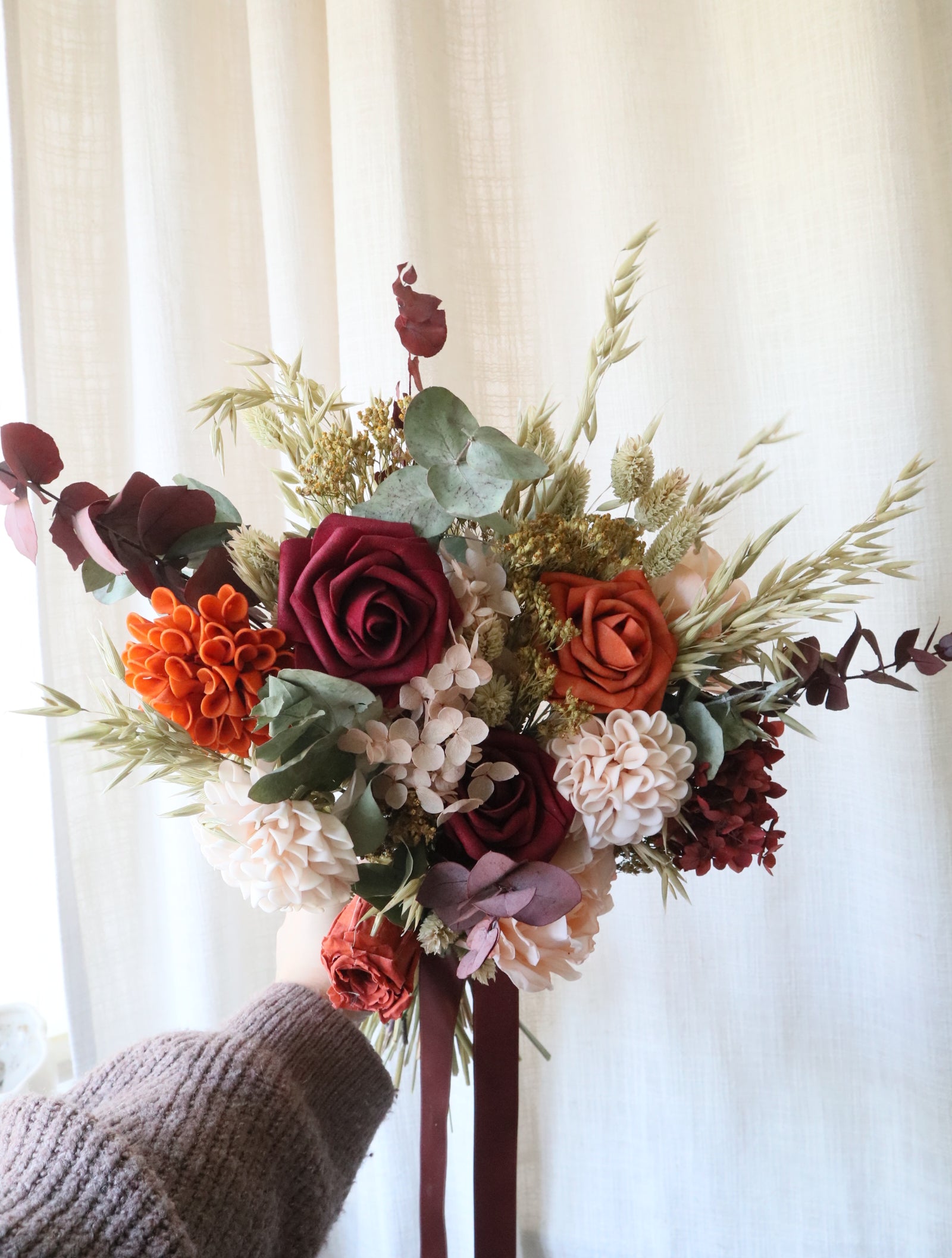 Matilda Dried Wedding Flower Bouquet