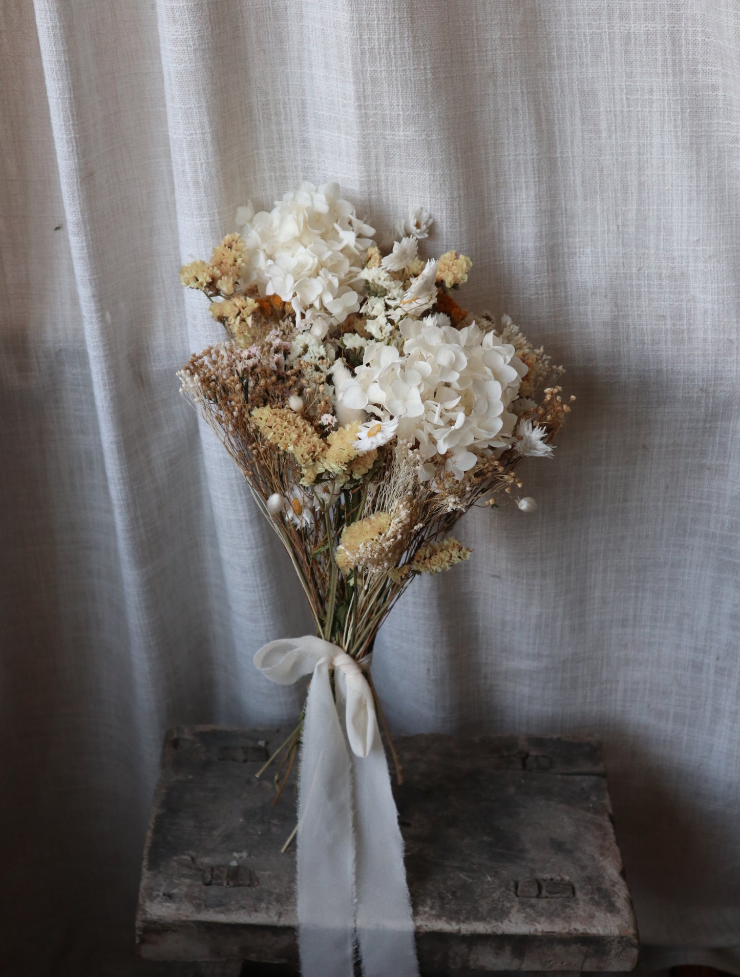 Buttercup Dried Flower Bouquet