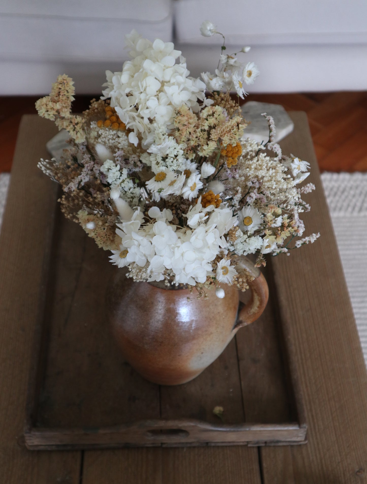 Buttercup Dried Flower Bouquet