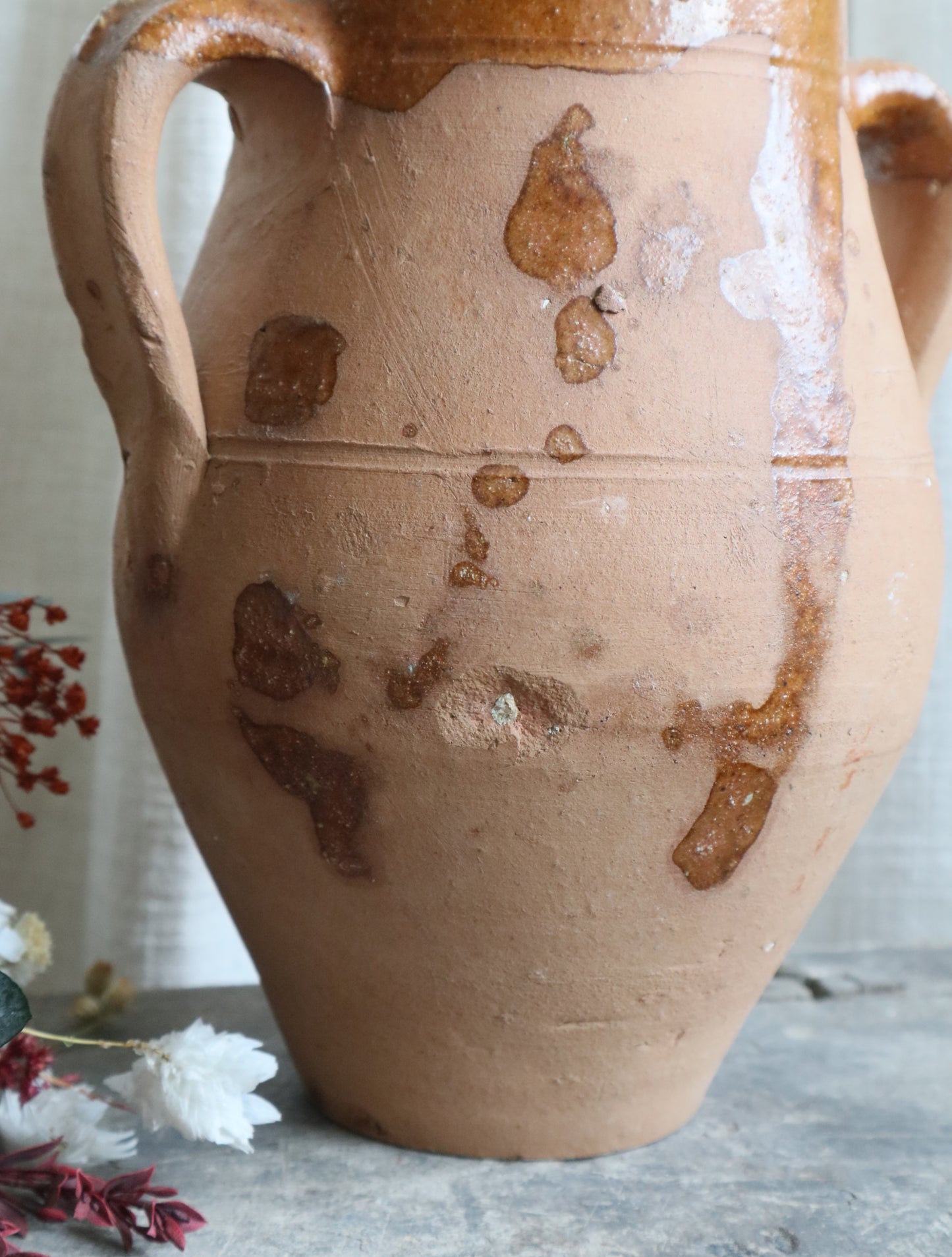 Antique Terracotta Large Vase