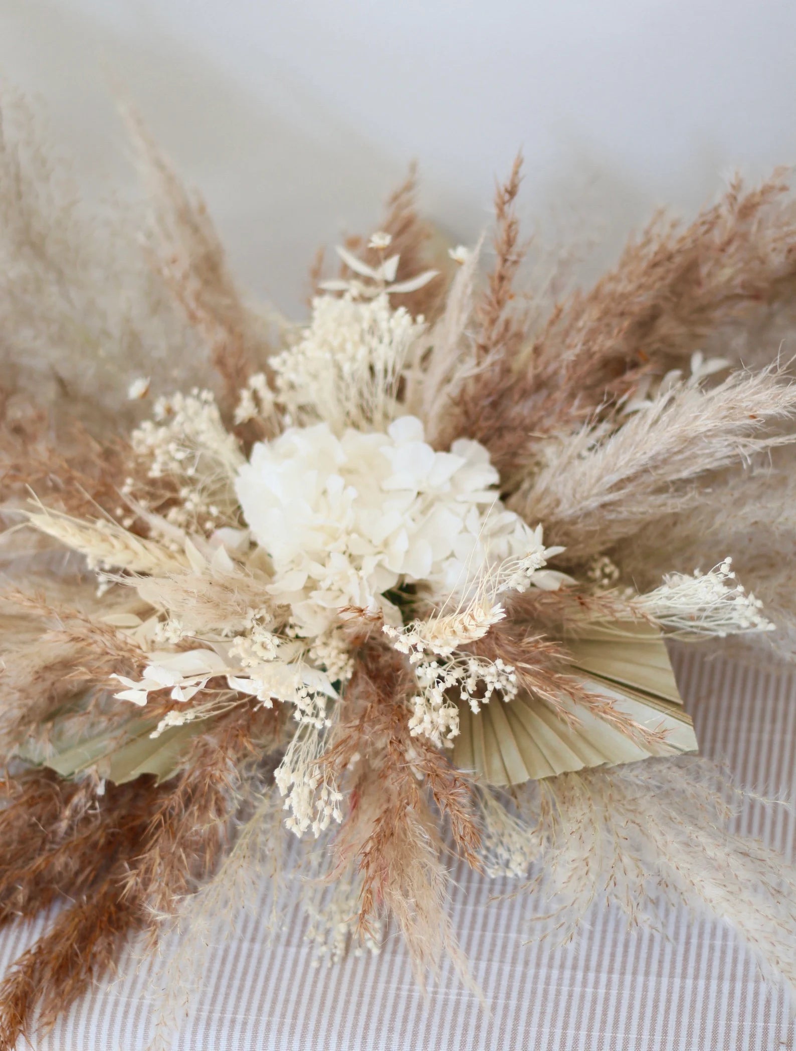 Pampas Dried Flower Wall Decor