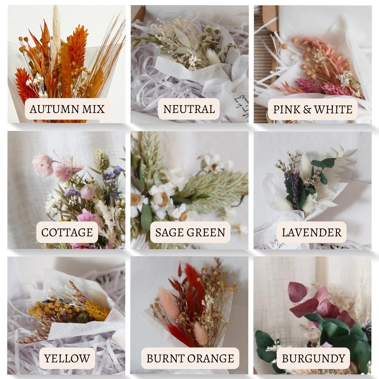 Mini Bridesmaid Proposal Bouquets