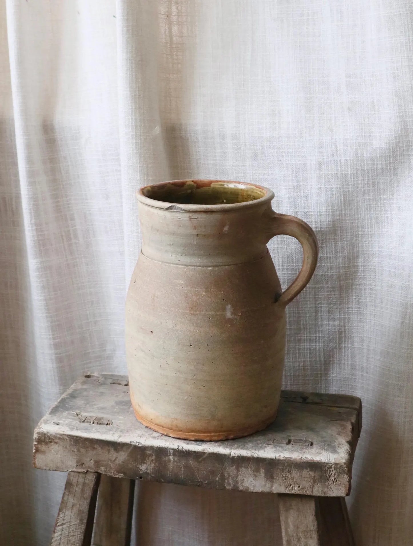 Antique Terracotta French Jug