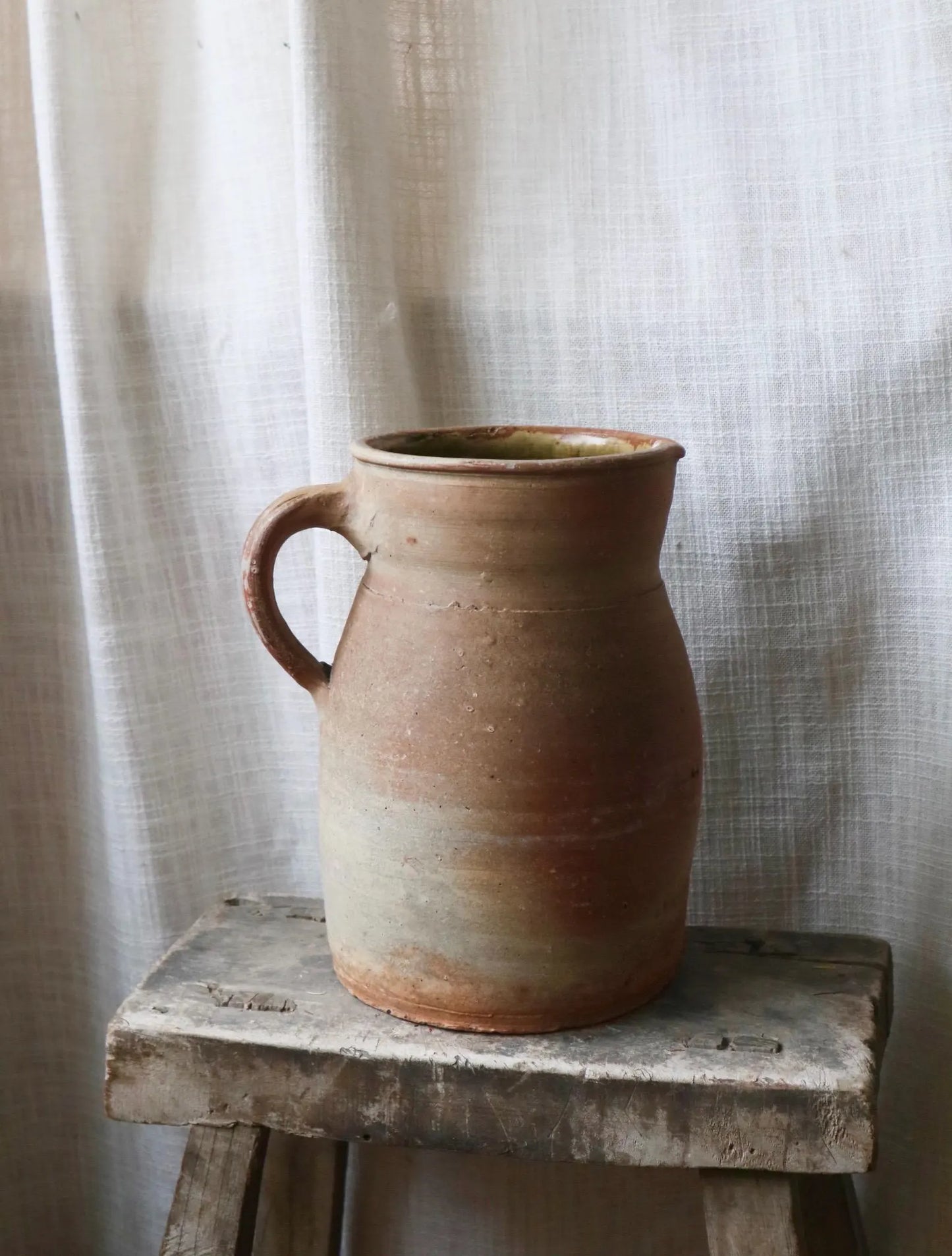 Antique Terracotta French Jug