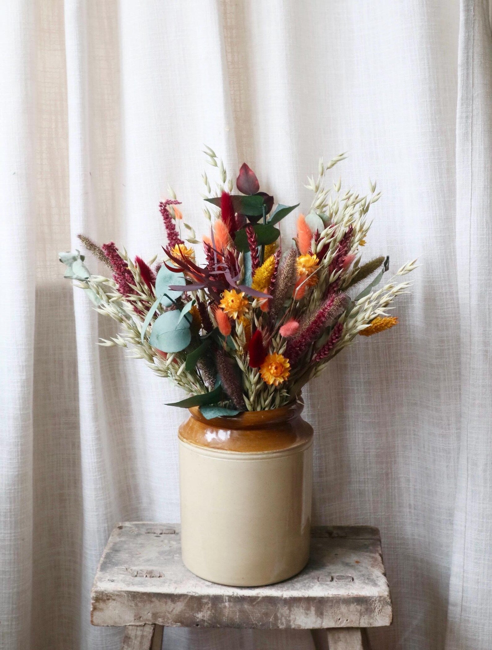 Sorrel | Autumn Dried Flower Bouquet
