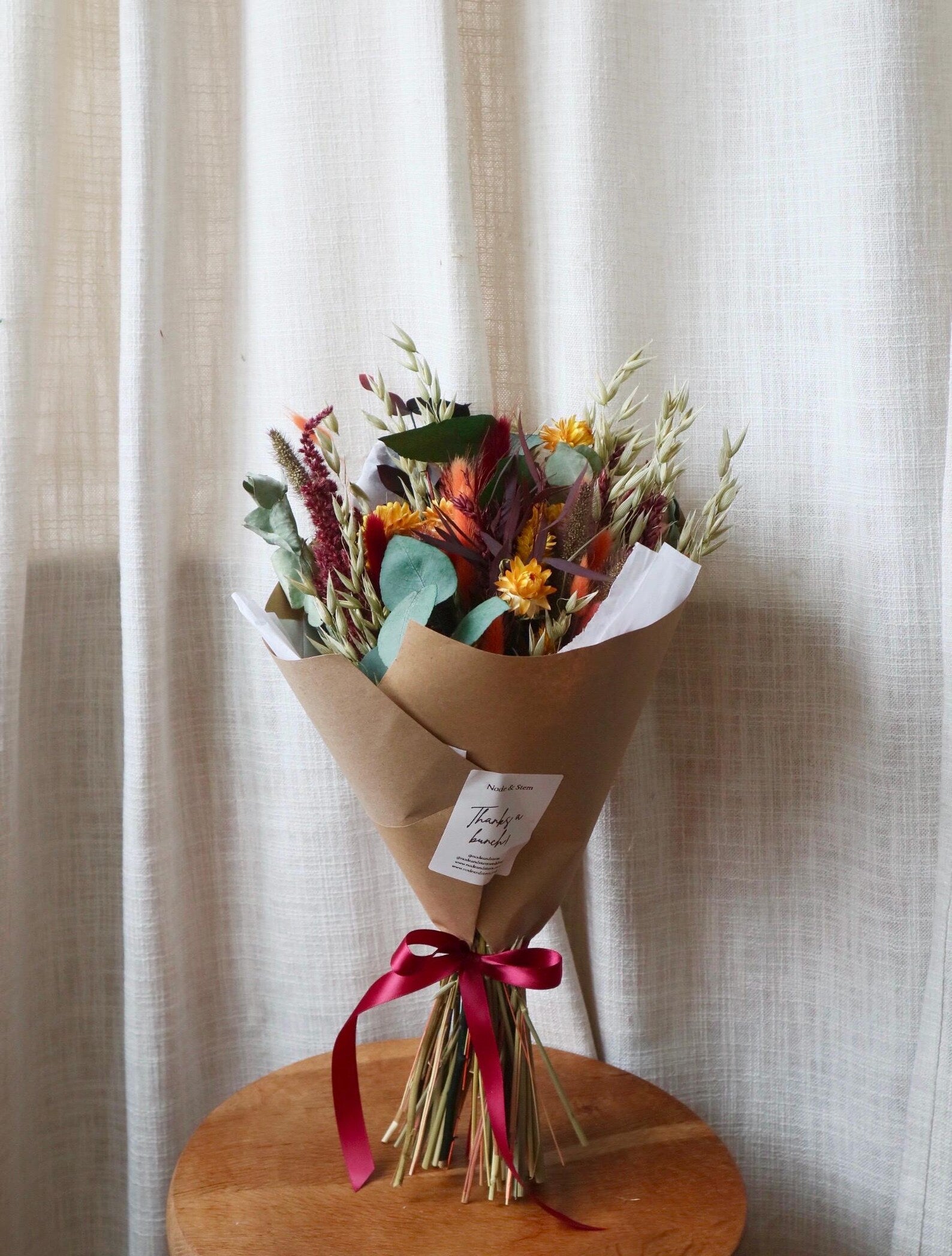 Sorrel | Autumn Dried Flower Bouquet