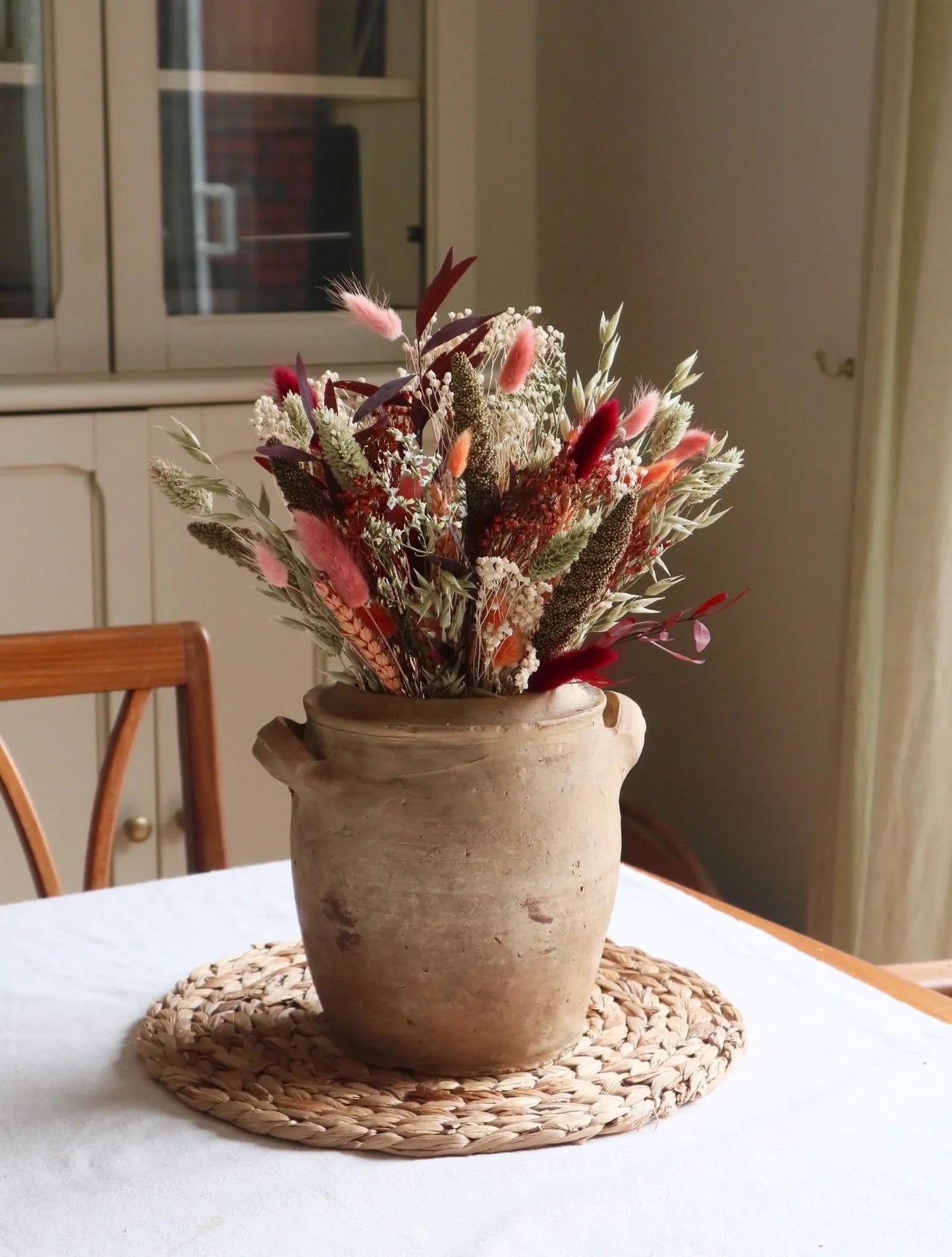 Peaches | Pumpkin Autumn Dried Flower Bouquet