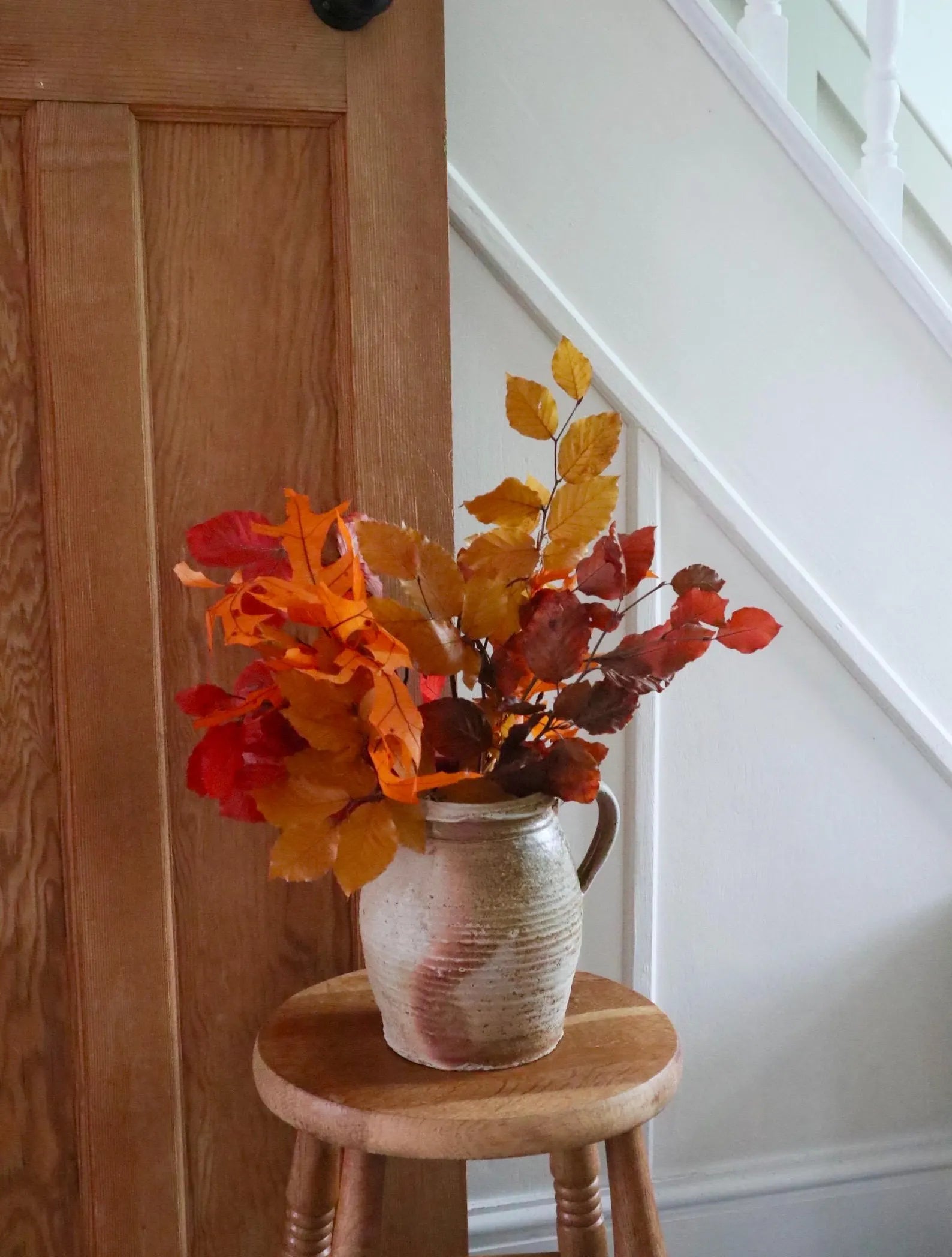 Alani | Dried Beech, Eucalyptus & Oak Leaf Bouquet
