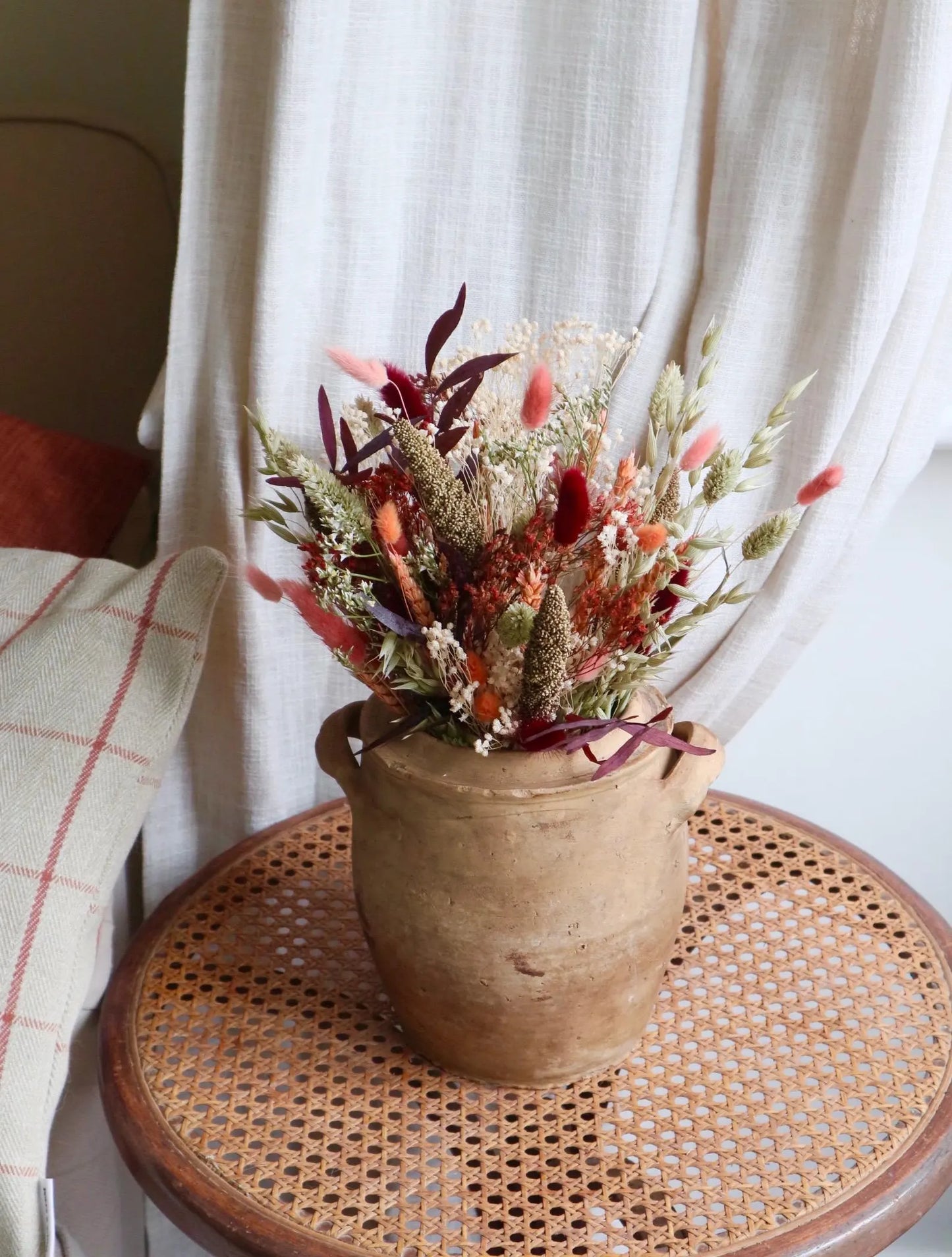 Peaches | Pumpkin Autumn Dried Flower Bouquet