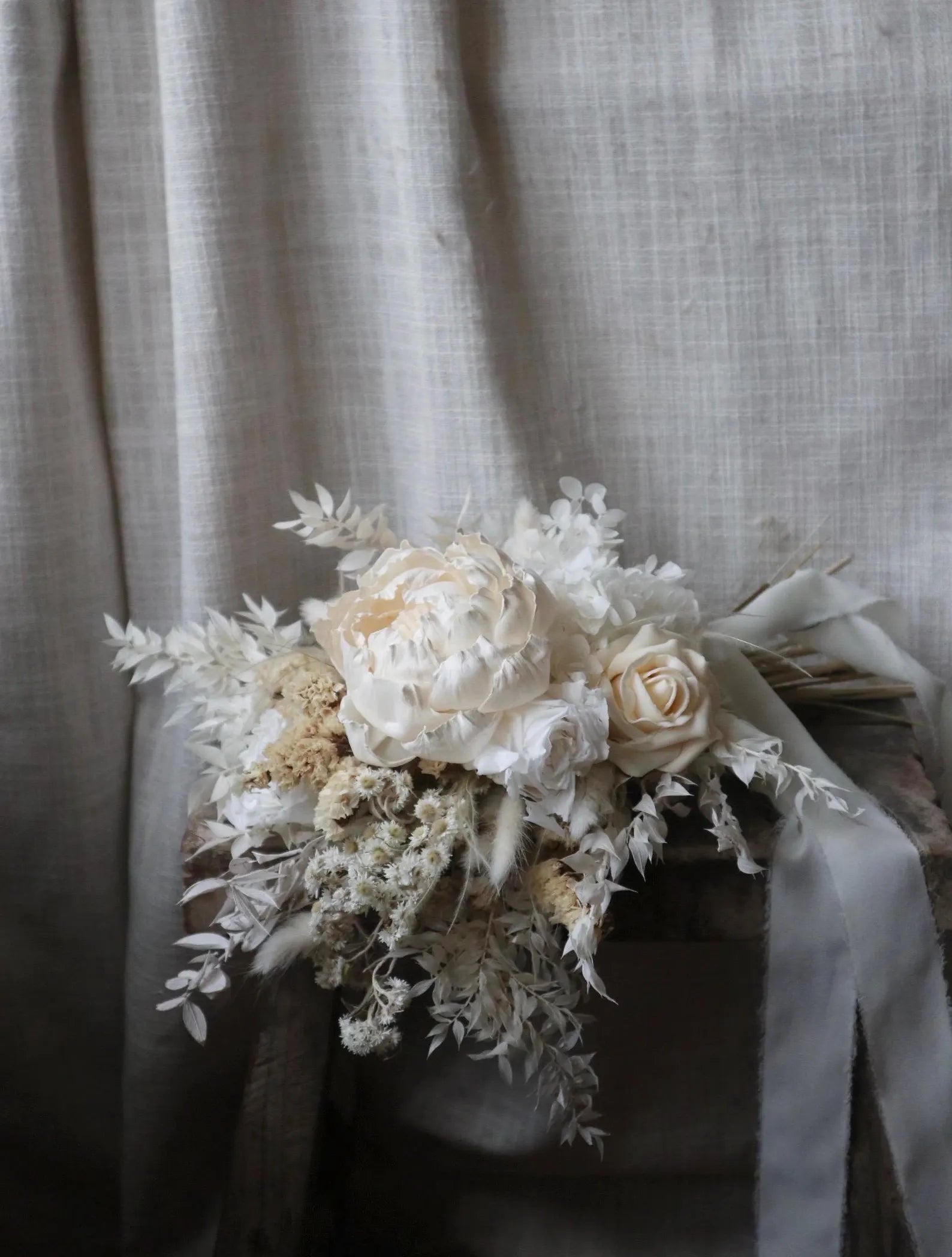 Lily | Luxury Neutral White Bridal Bouquet