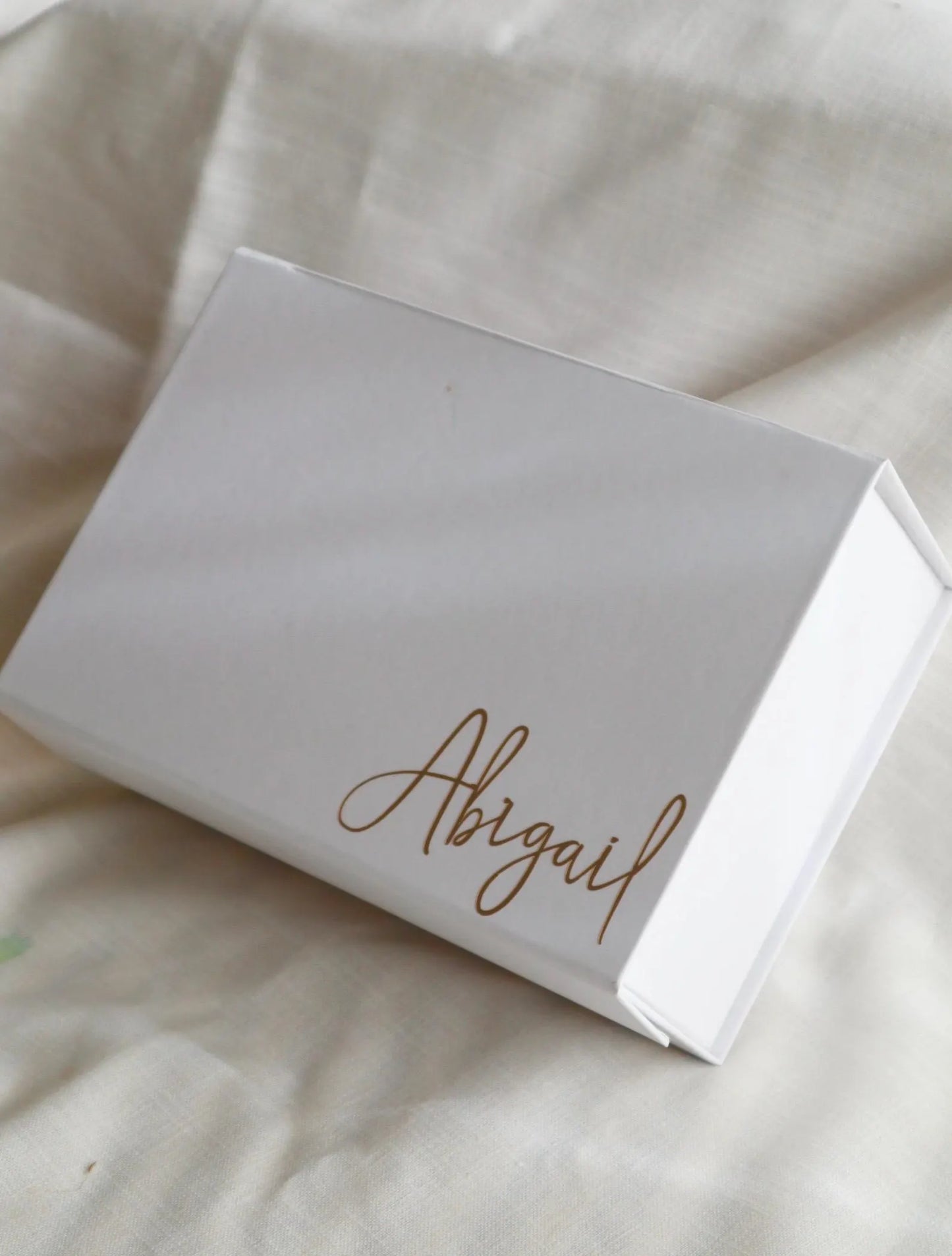 Blue Personalised Proposal Gift Box