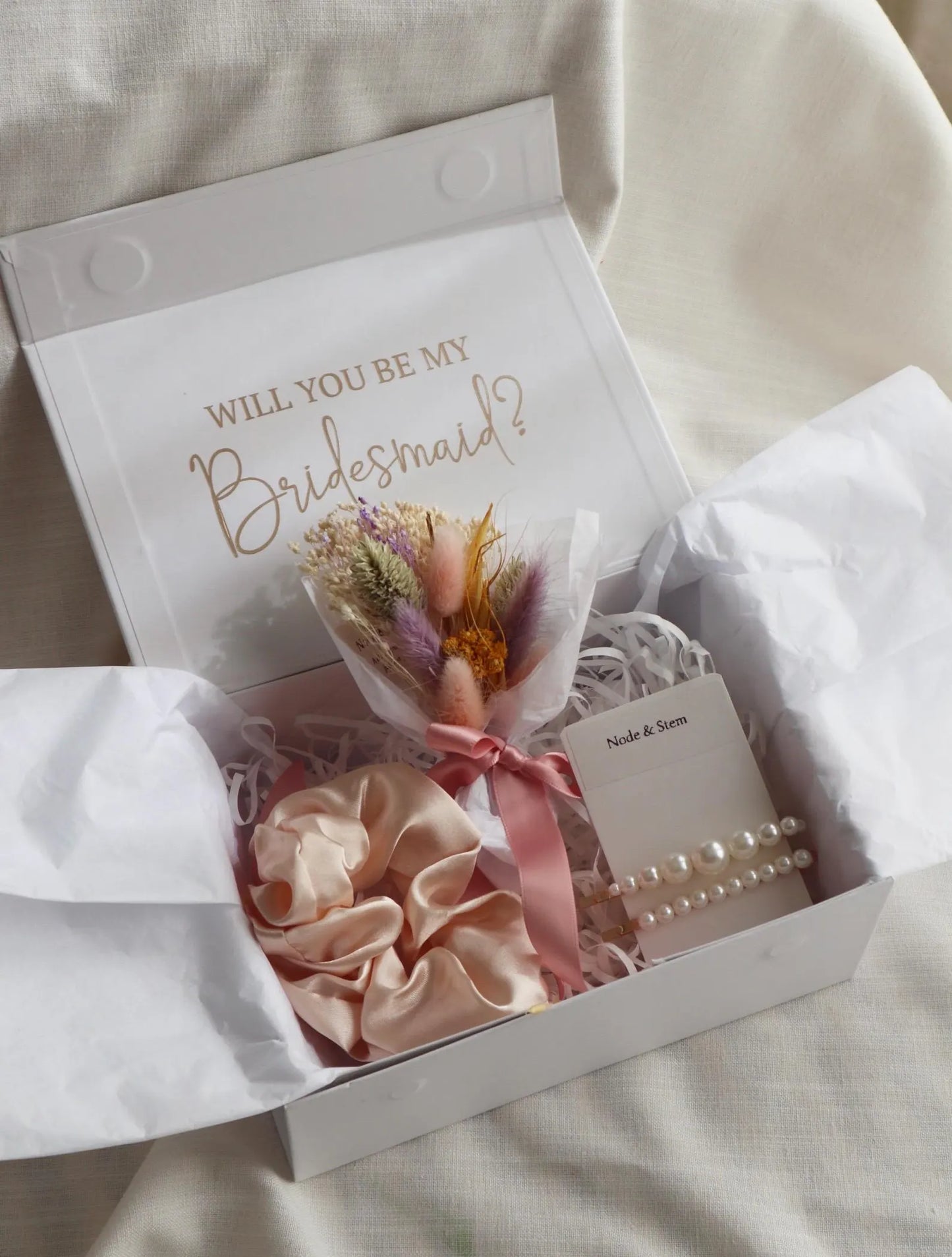 Pastel Personalised Proposal Gift Box