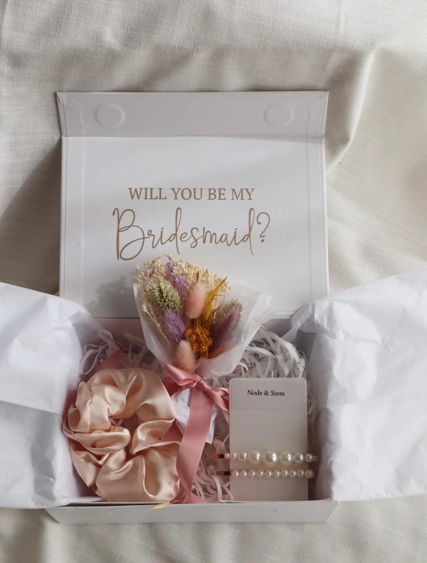 Pastel Personalised Proposal Gift Box