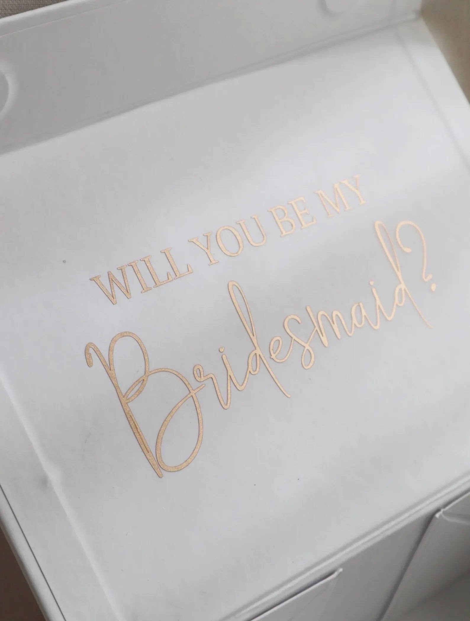 Personalised Proposal Gift Boxes